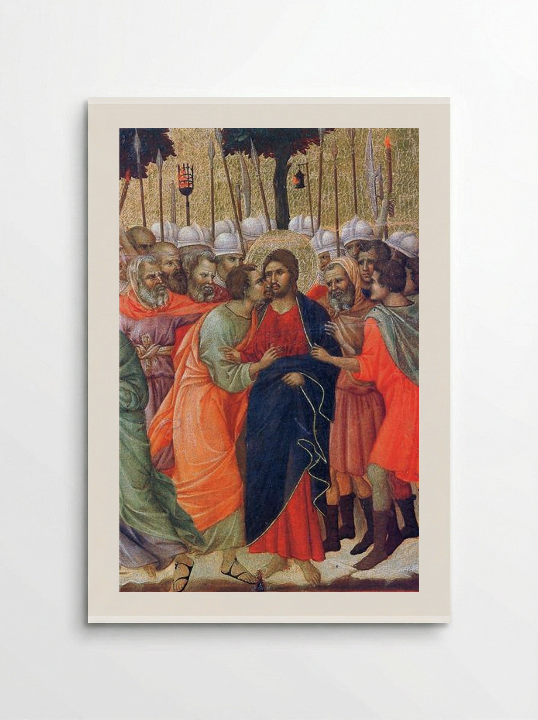 The Arrest of Christ - Duccio di Buoninsegna - Poster