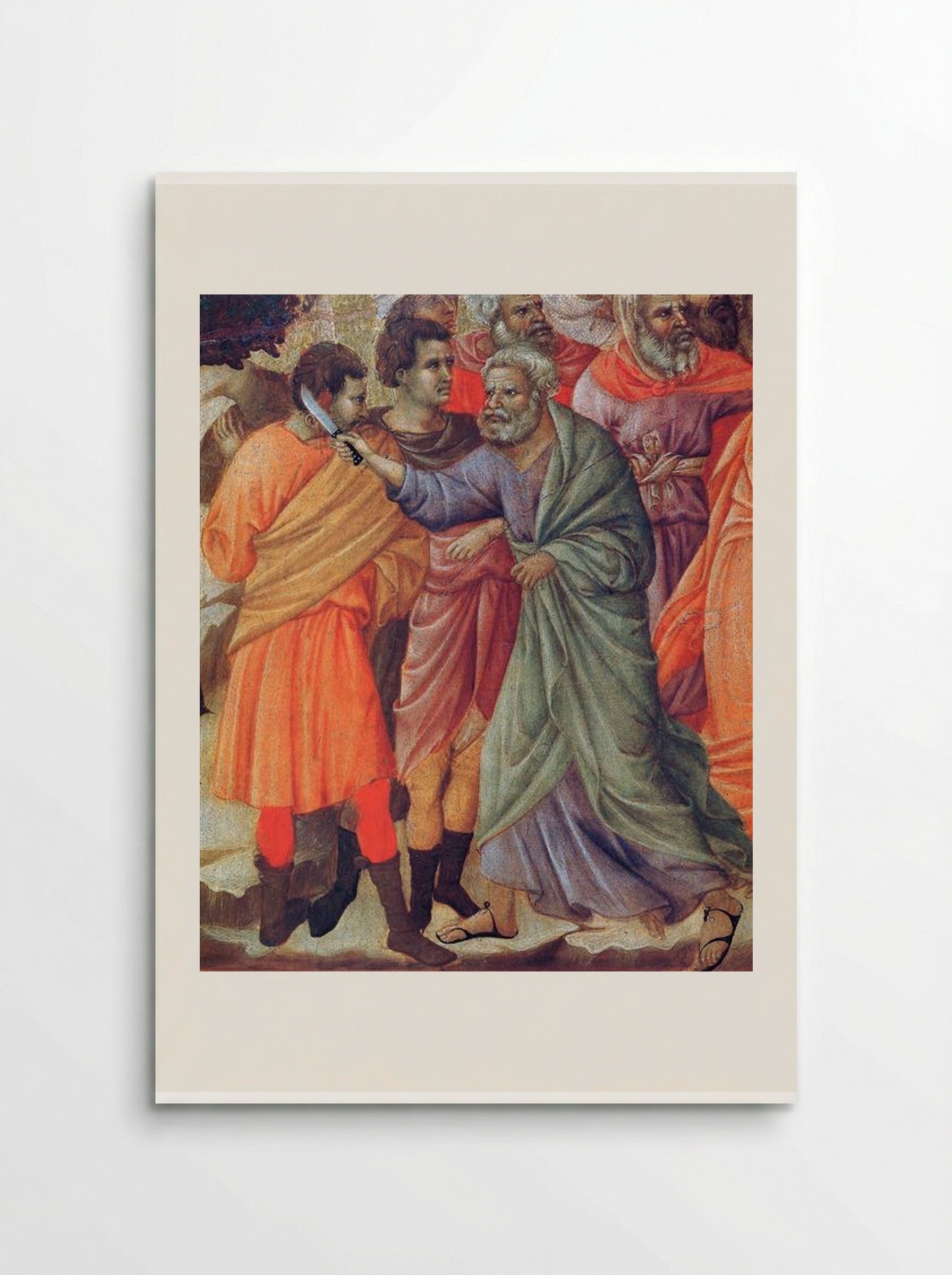 The Arrest of Christ - Duccio di Buoninsegna - Poster
