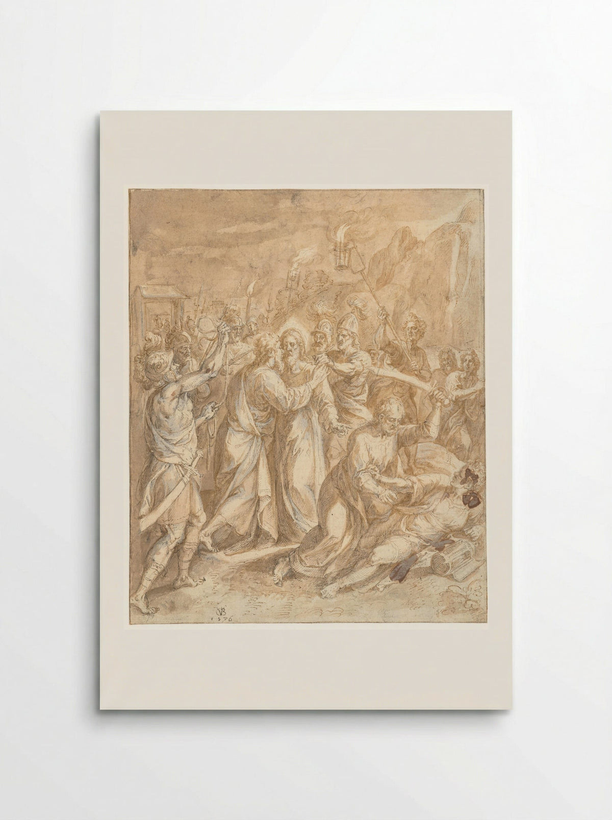 The Arrest of Christ - Chrispijn van den Broeck - Poster