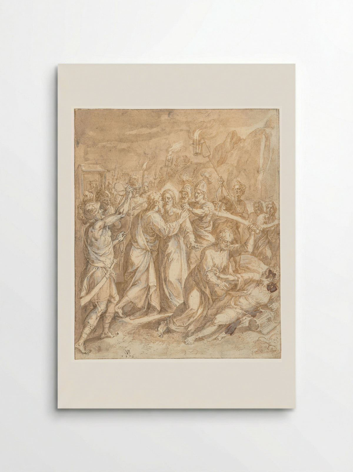 The Arrest of Christ - Chrispijn van den Broeck - Poster