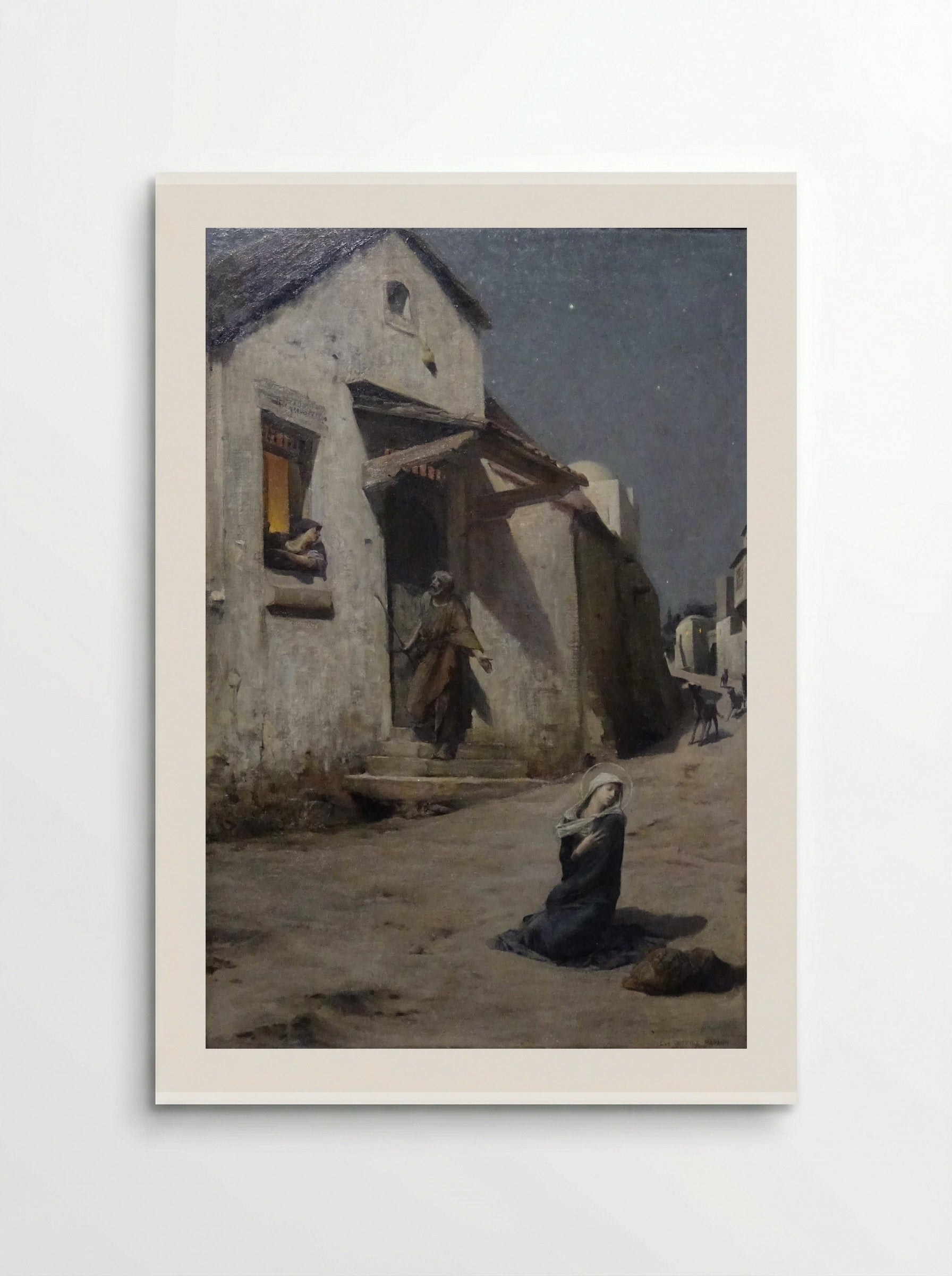 The Arrival at Bethlehem - Luc-Olivier Merson - Poster