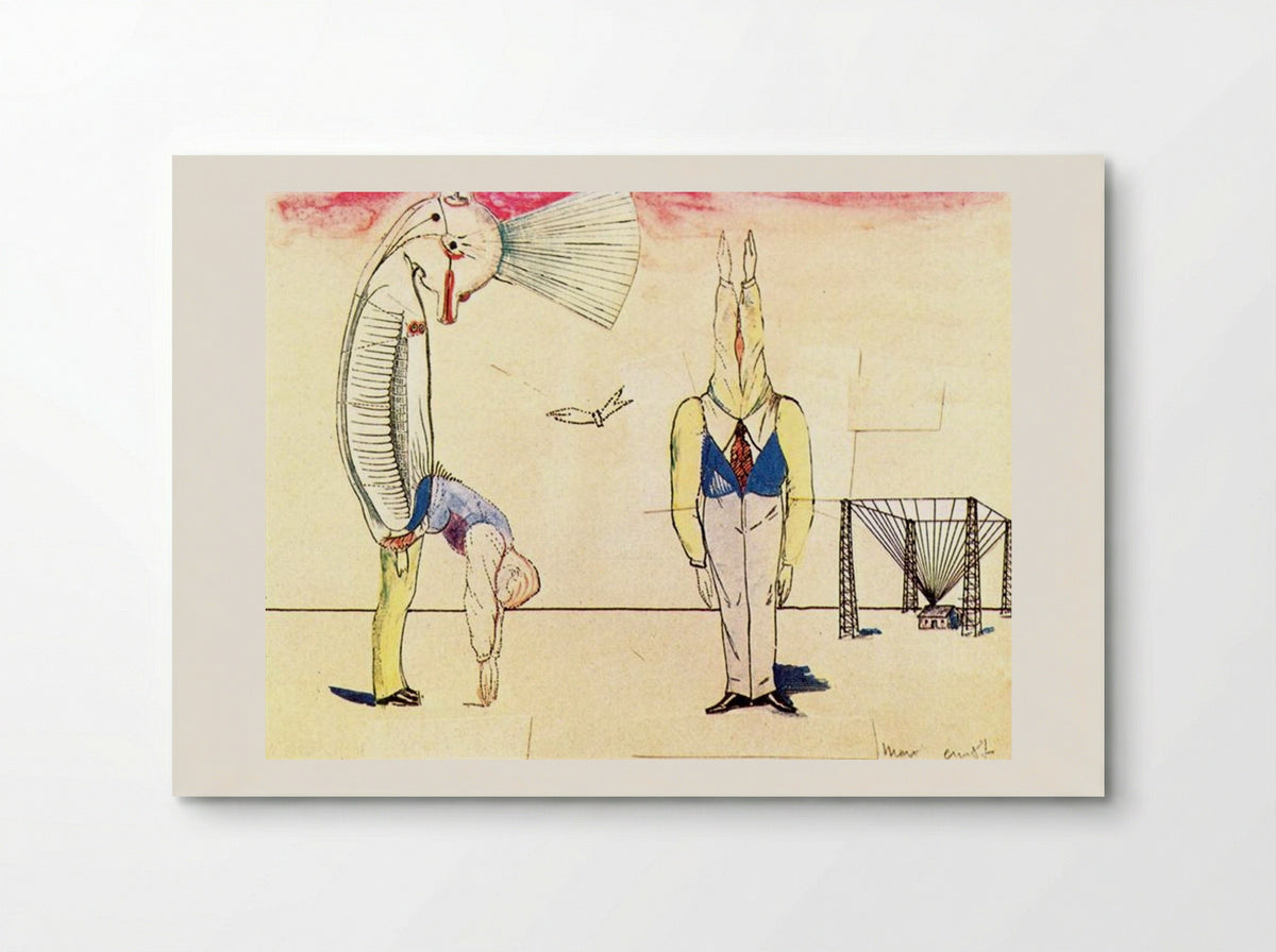 The Arrival of Travellers - Max Ernst - Poster