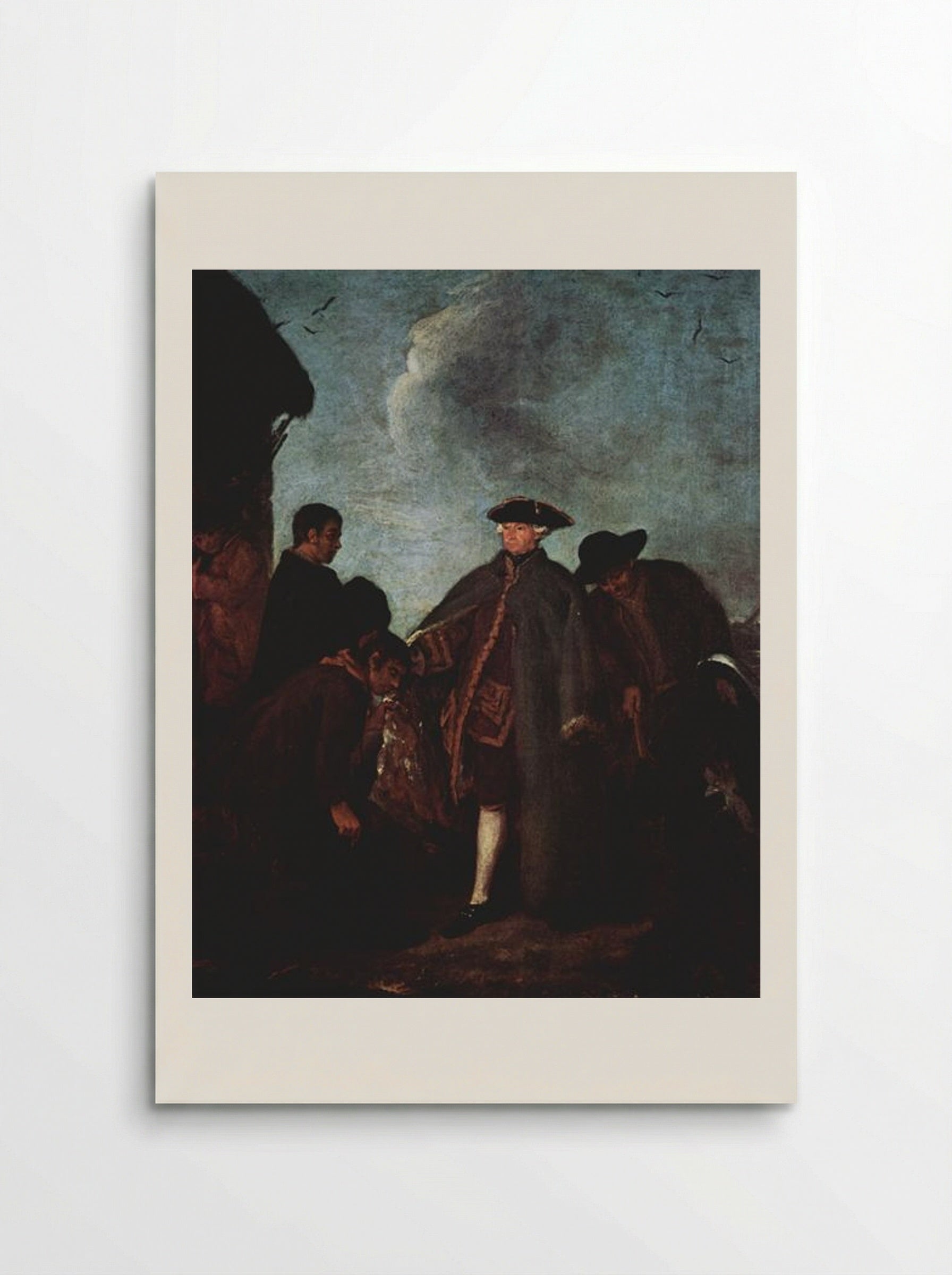 The Arrival of the Nobleman - Pietro Longhi - Poster