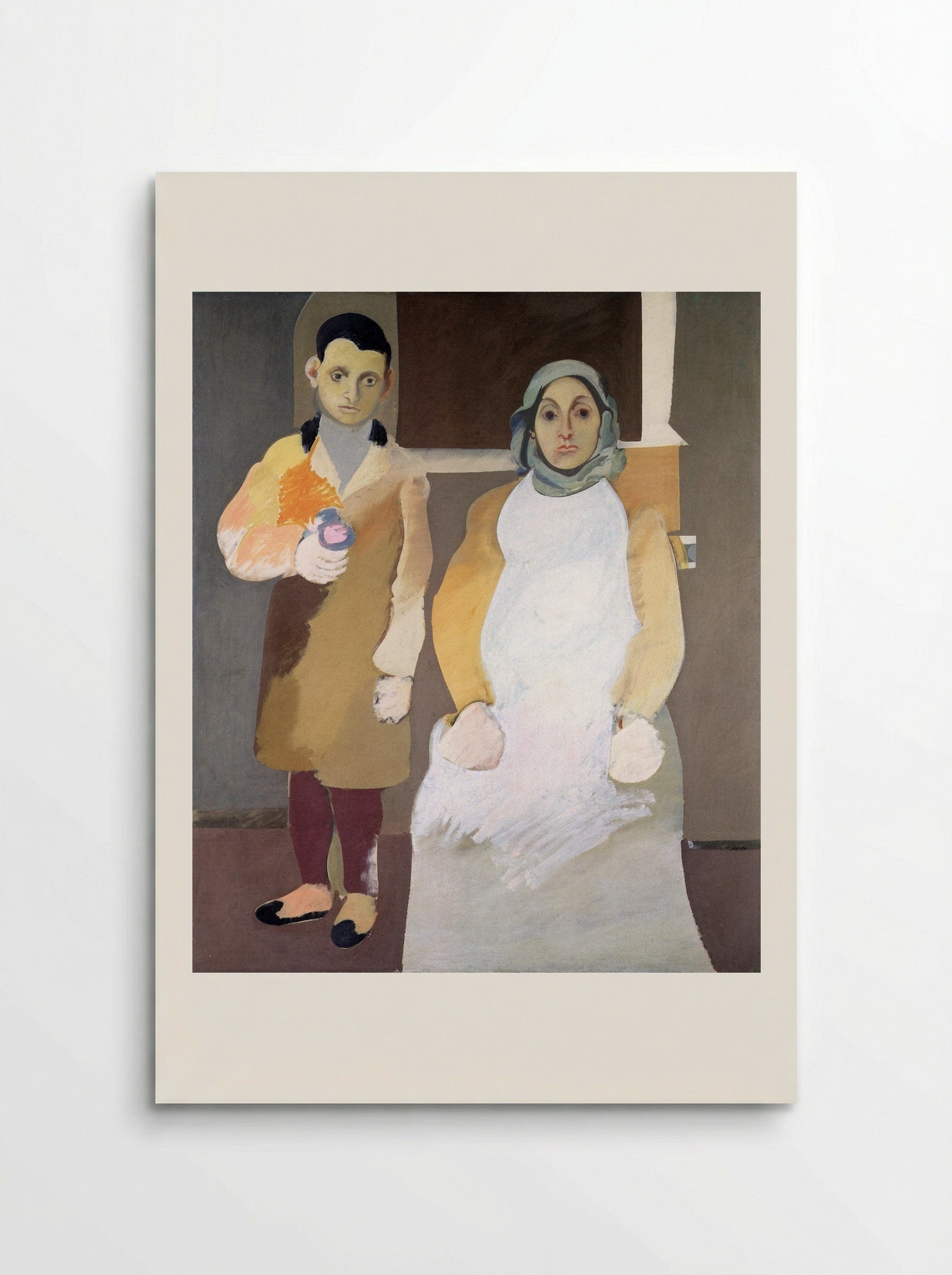 The Artist and His Mother - Arshile Gorky - Poster