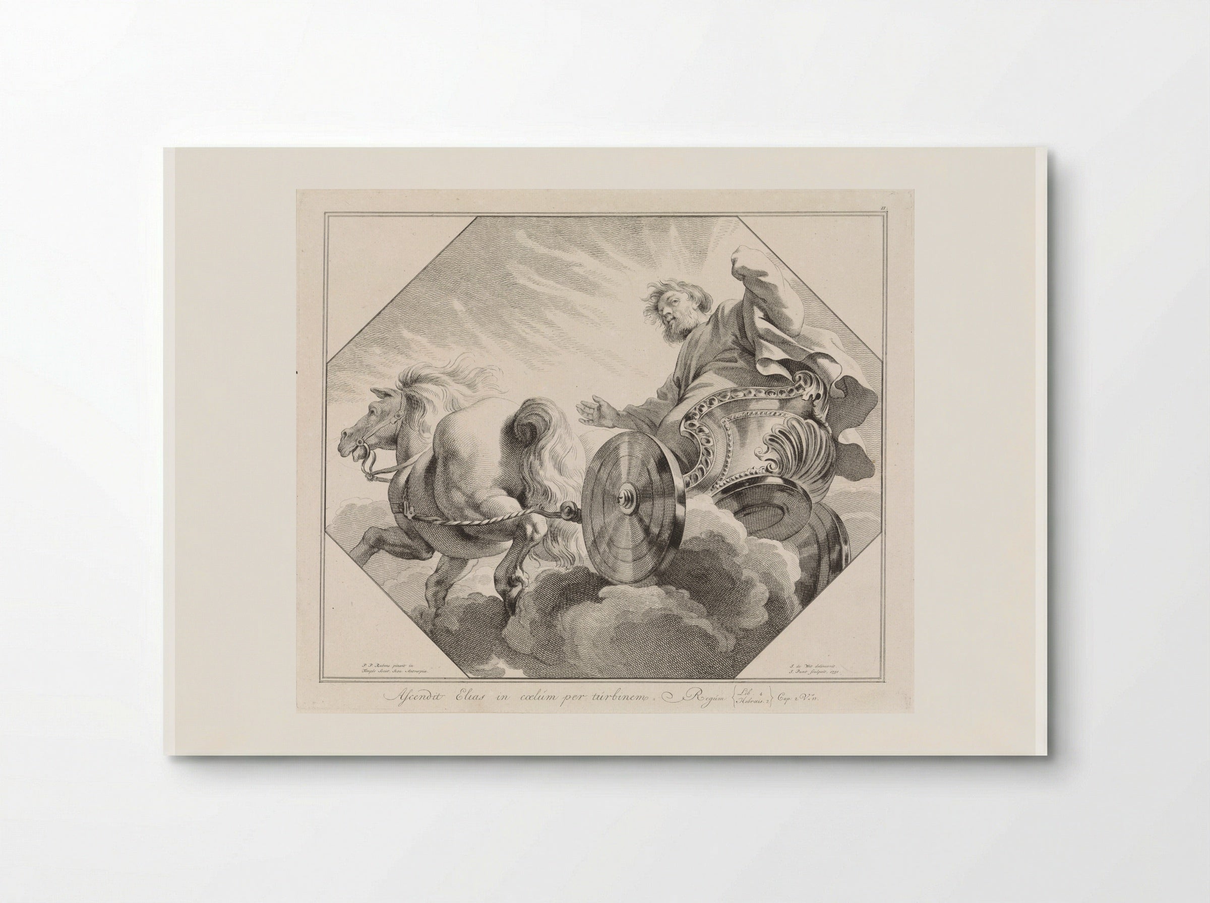 The Ascension of Elijah - Jan Punt - Poster