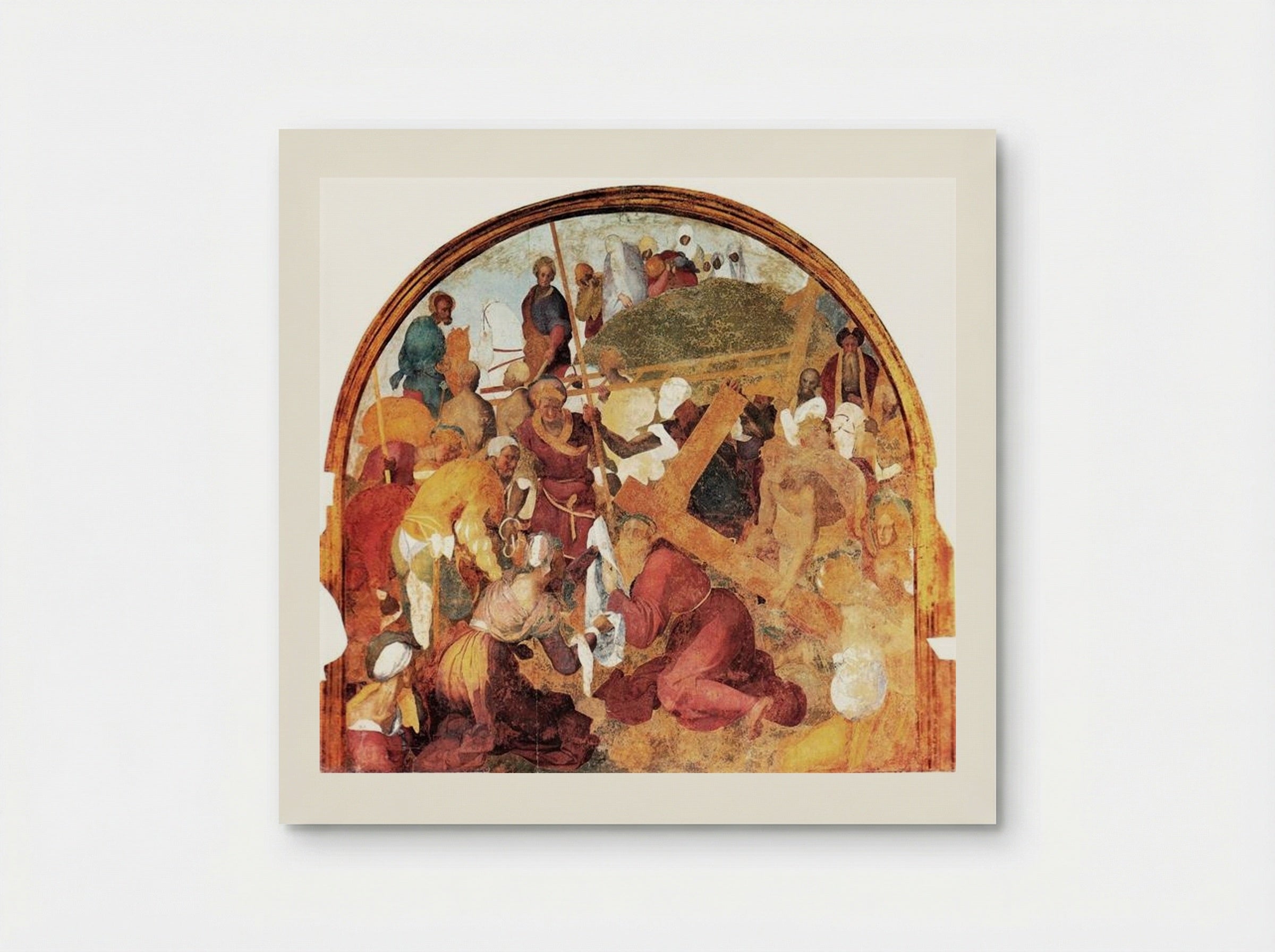 The Ascent to Calvary - Jacopo Pontormo - Poster