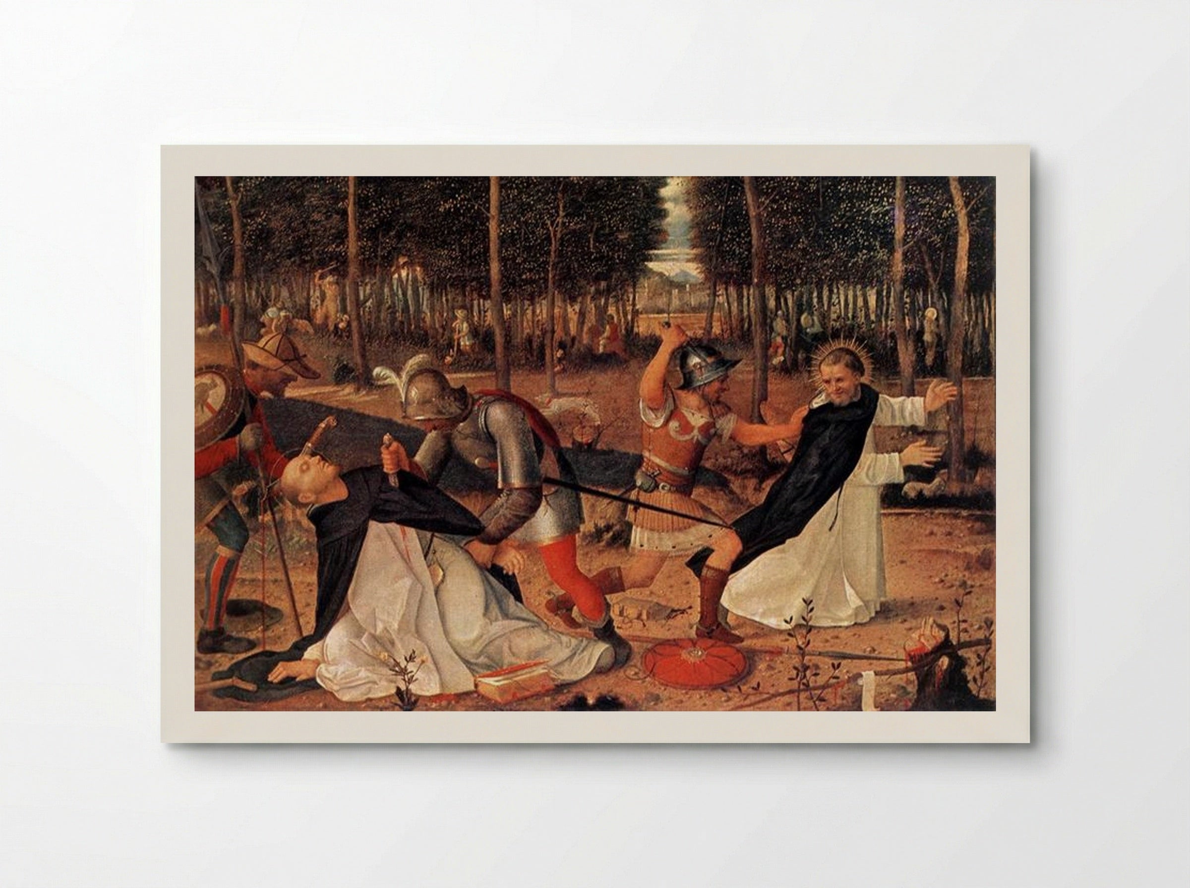 The Assassination of St. Peter Martyr - Giovanni Bellini - Poster