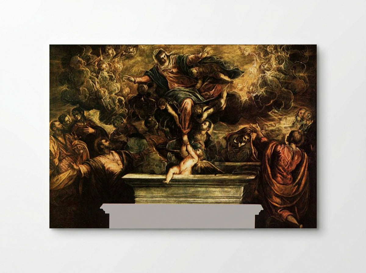 The Assumption of the Virgin - Tintoretto - Poster