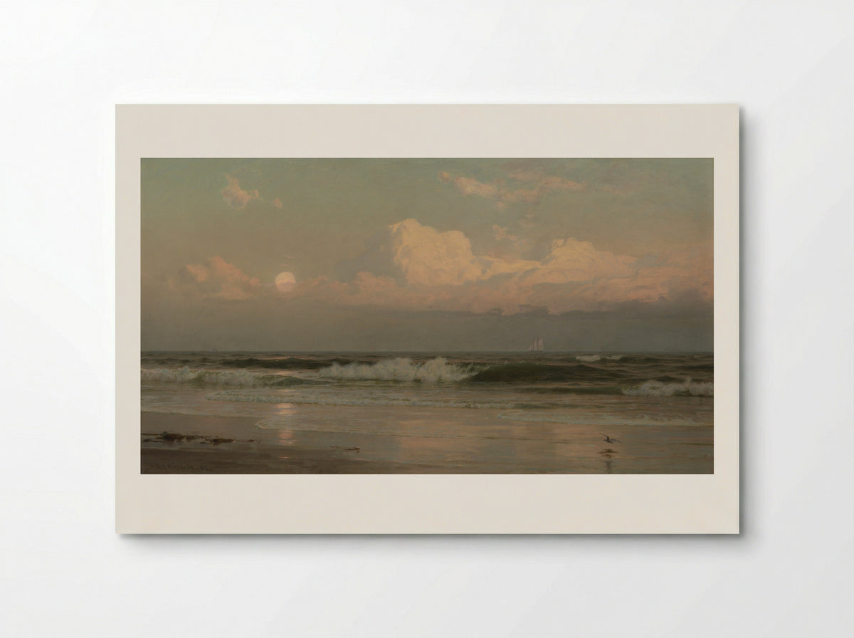 The August Moon - William Trost Richards - Poster