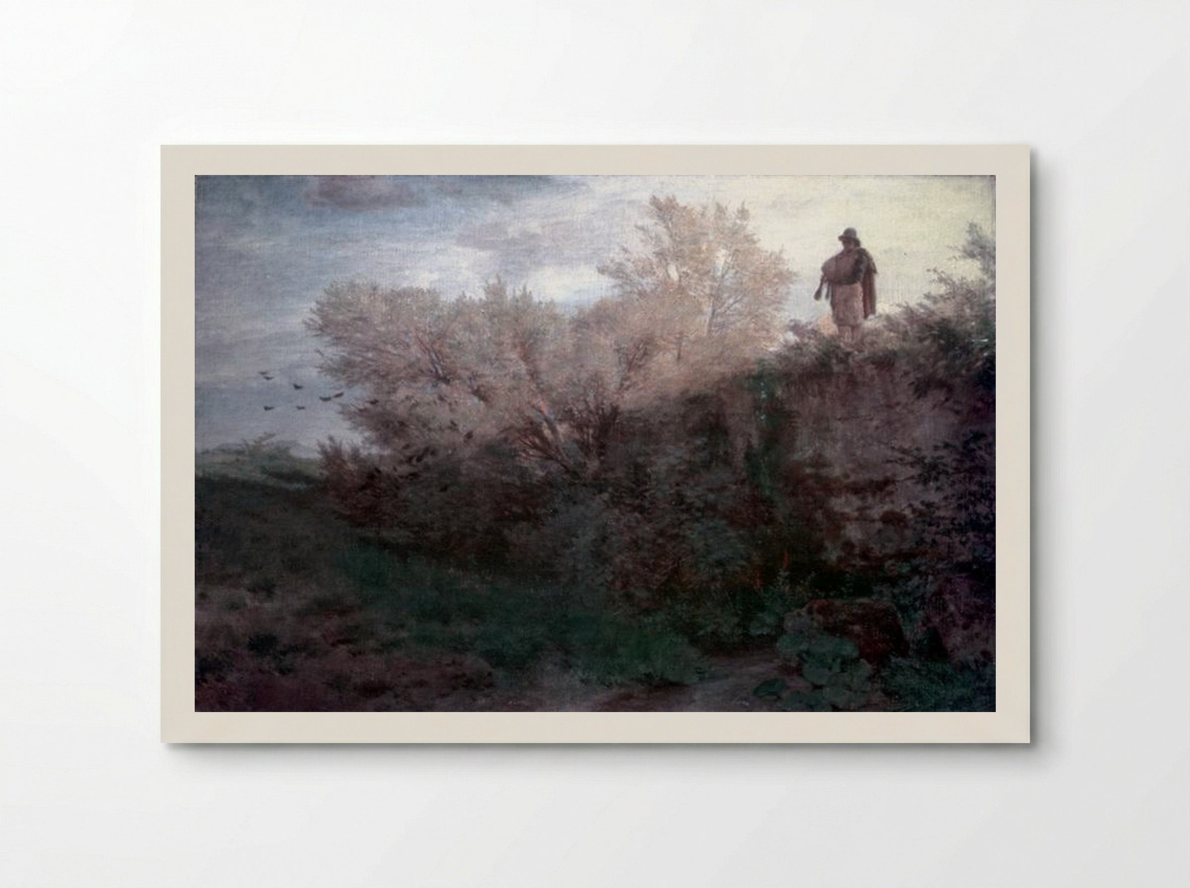 The Bagpiper - Arnold Böcklin - Poster
