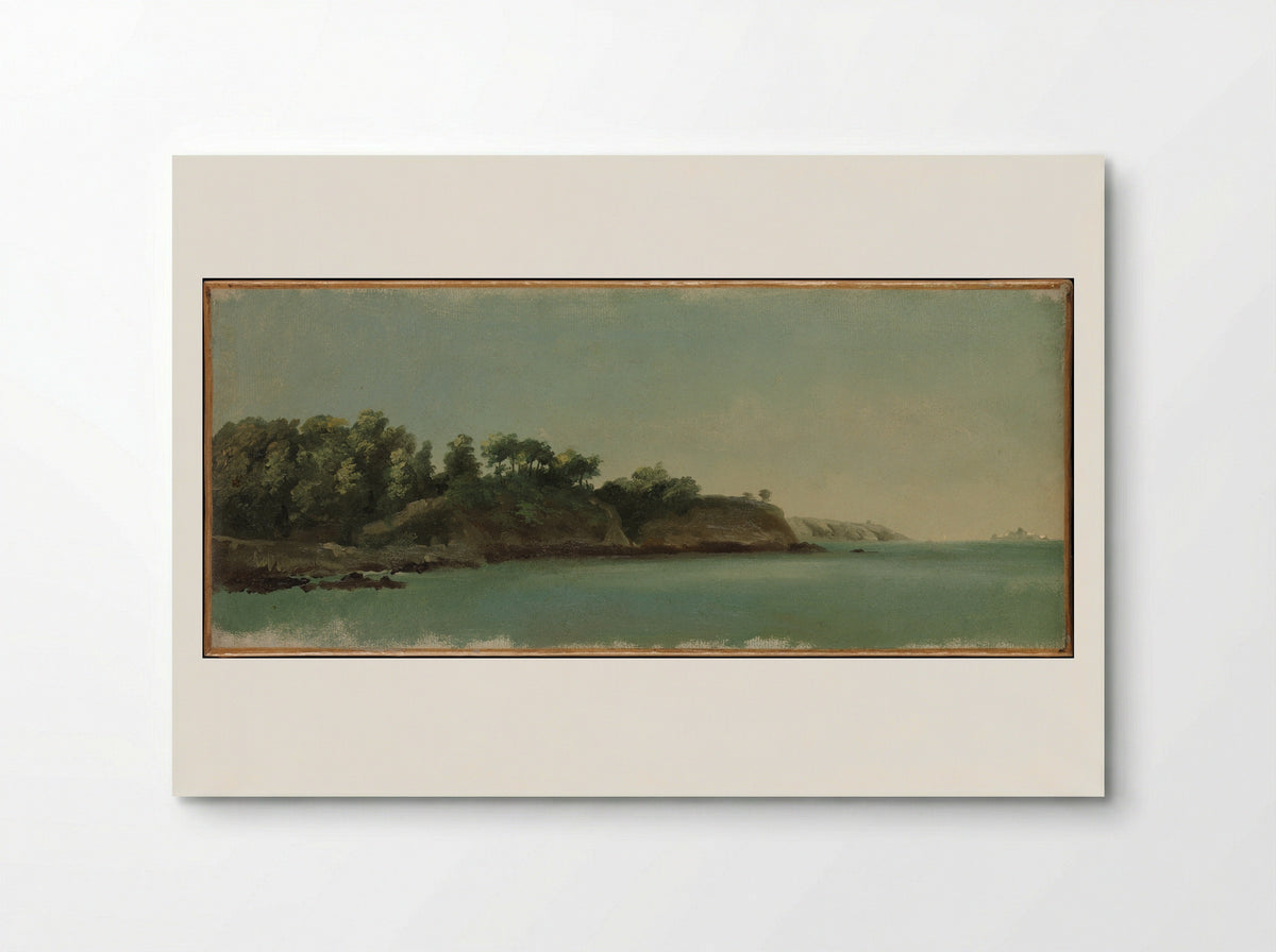 The Banks of the Rance, Brittany - Pierre-Henri de Valenciennes - Poster