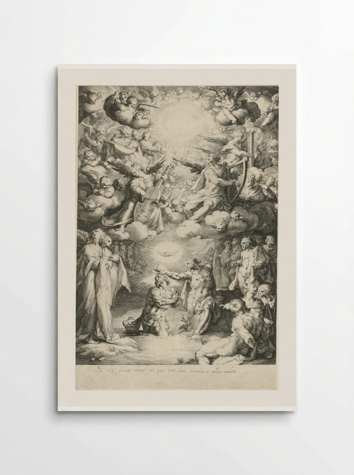 The Baptism of Christ - Jan Harmensz. Muller - Poster