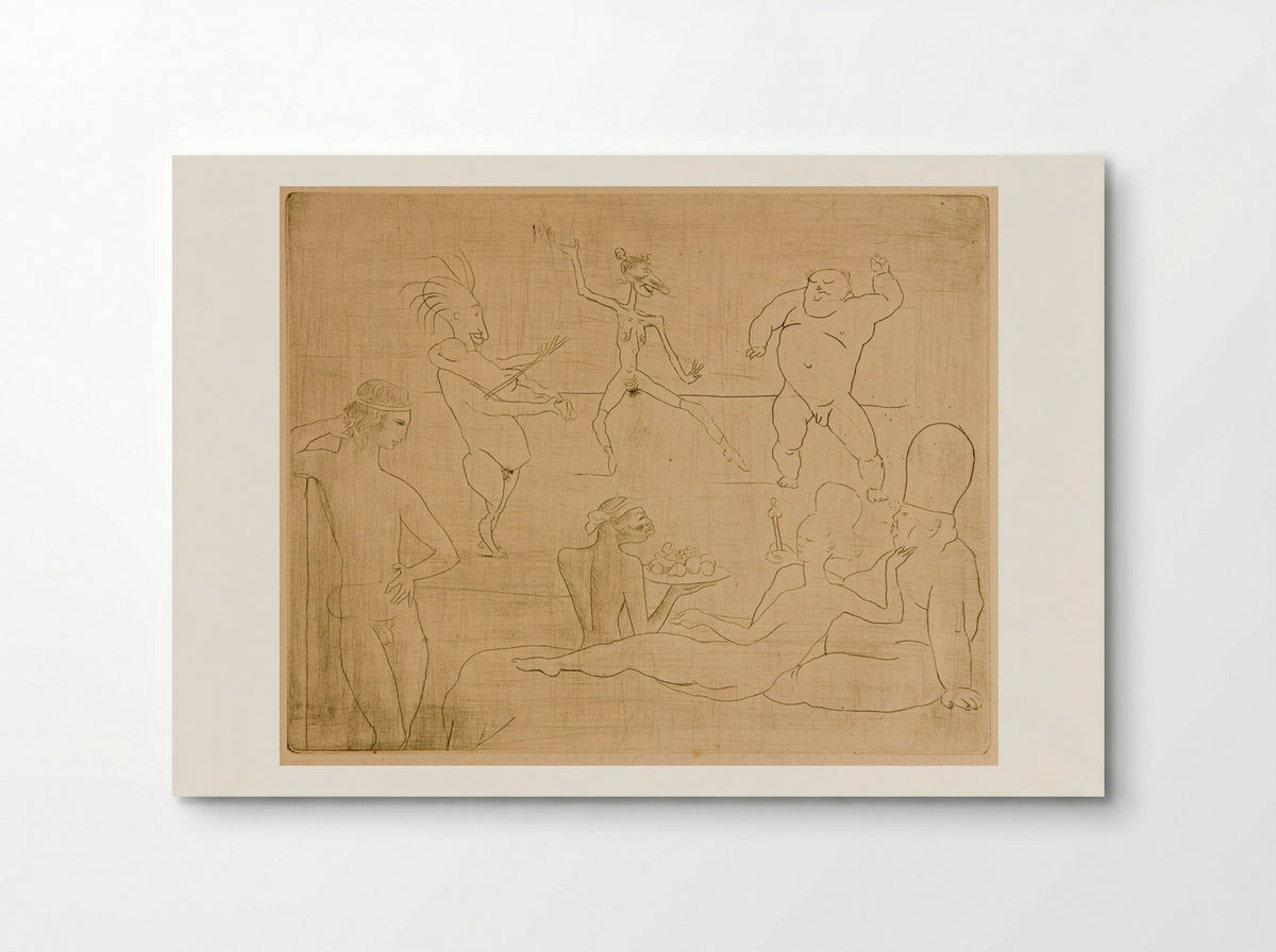 The Barbarian Dance (Before Salomé and Herod) - Pablo Picasso - Poster