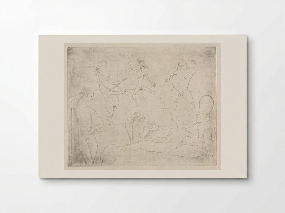 The Barbaric Dance (Before Salomé and Herod) - Pablo Picasso - Poster