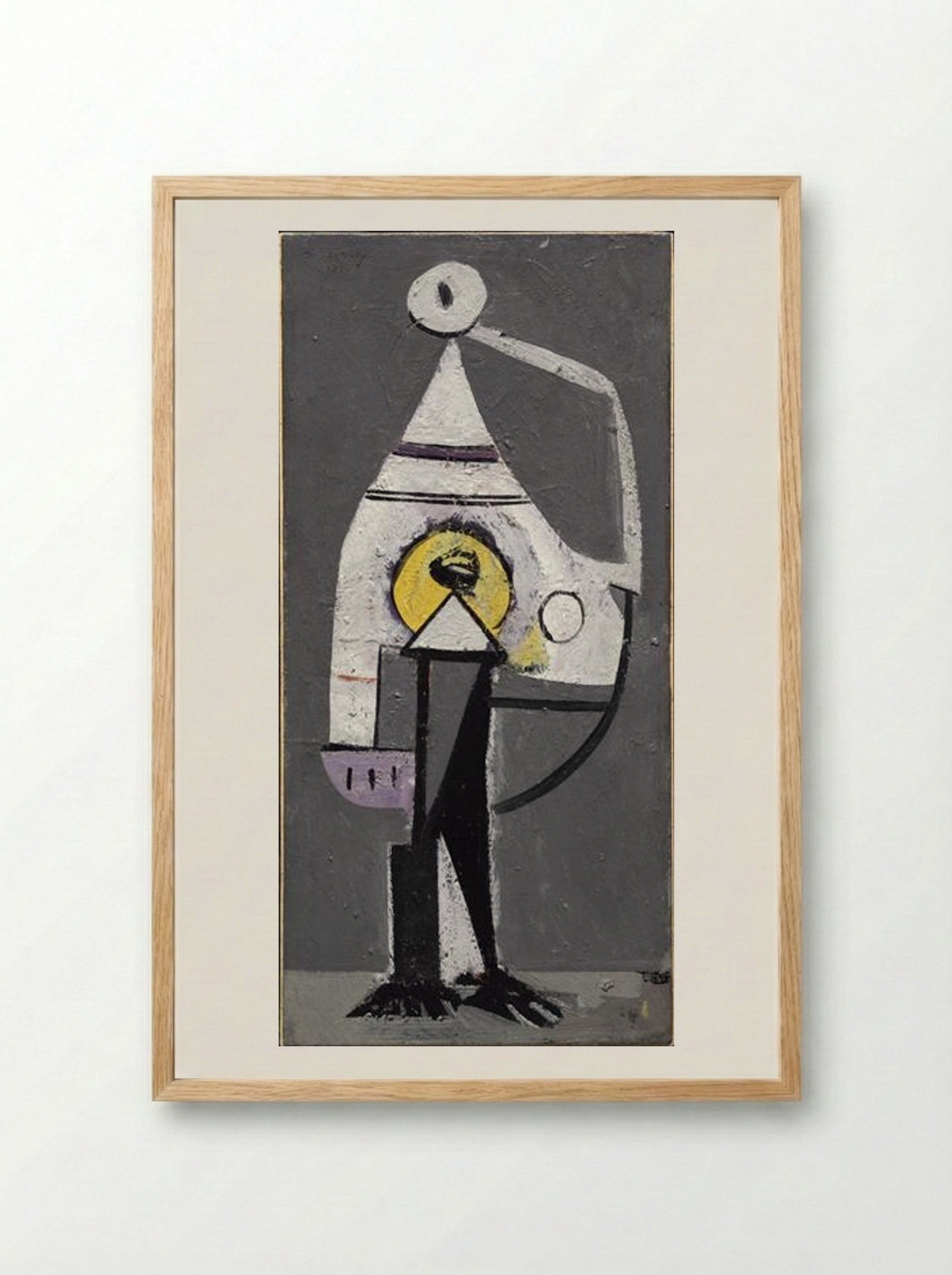 The Barber (Composition No. 5) - Arshile Gorky - Framed Print Wood