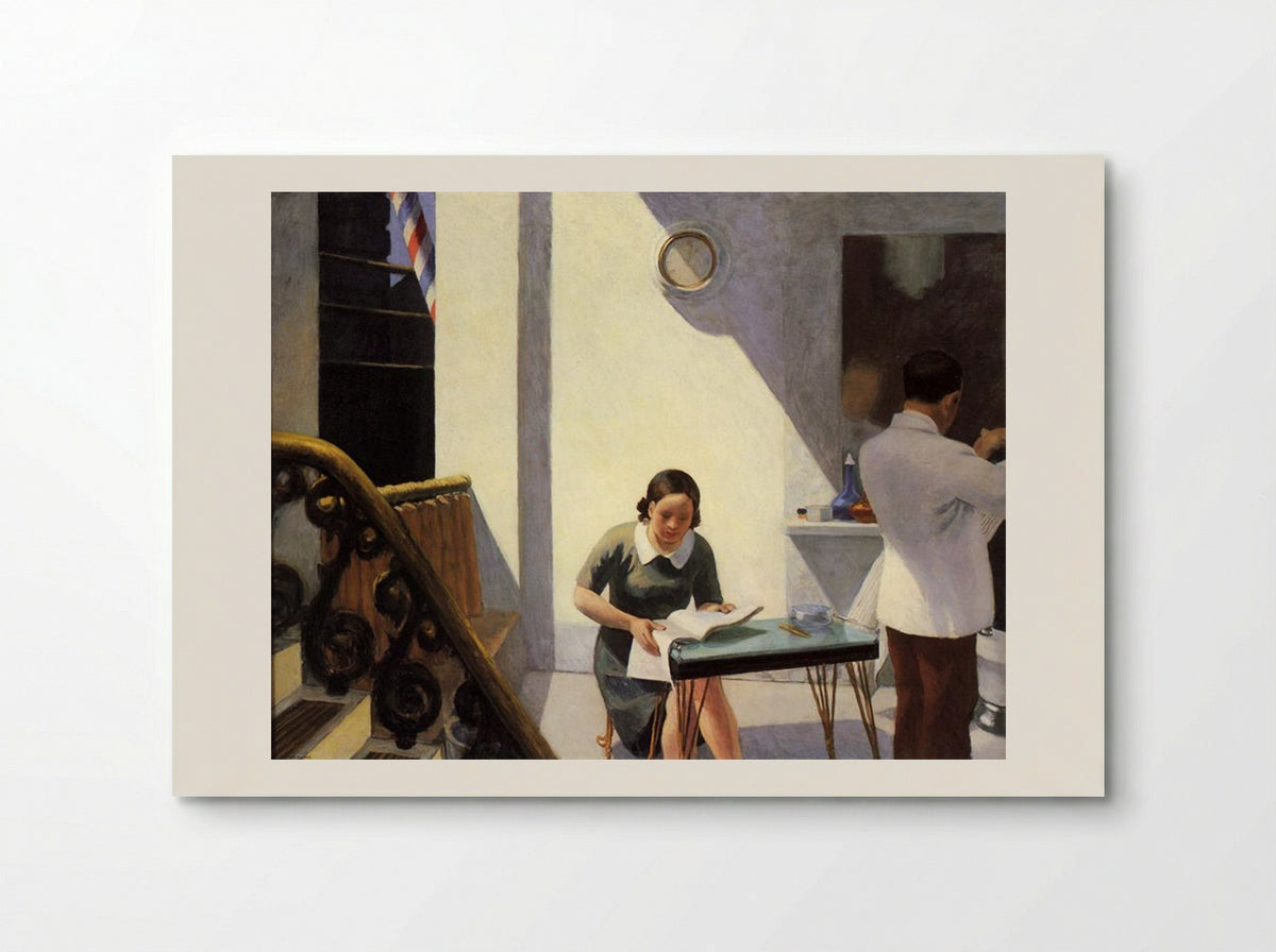 The Barber Shop - Edward Hopper - Poster