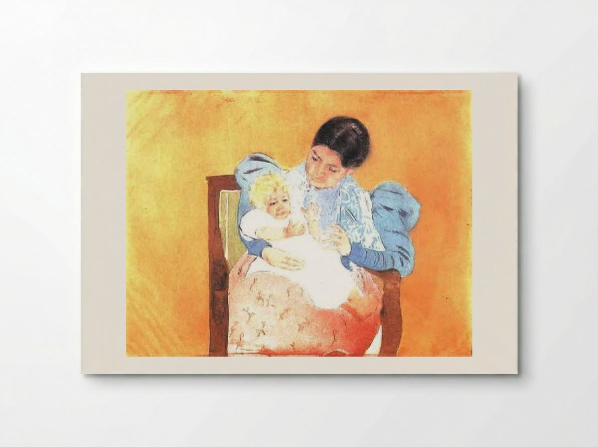 The Barefoot Child - Mary Cassatt - Poster