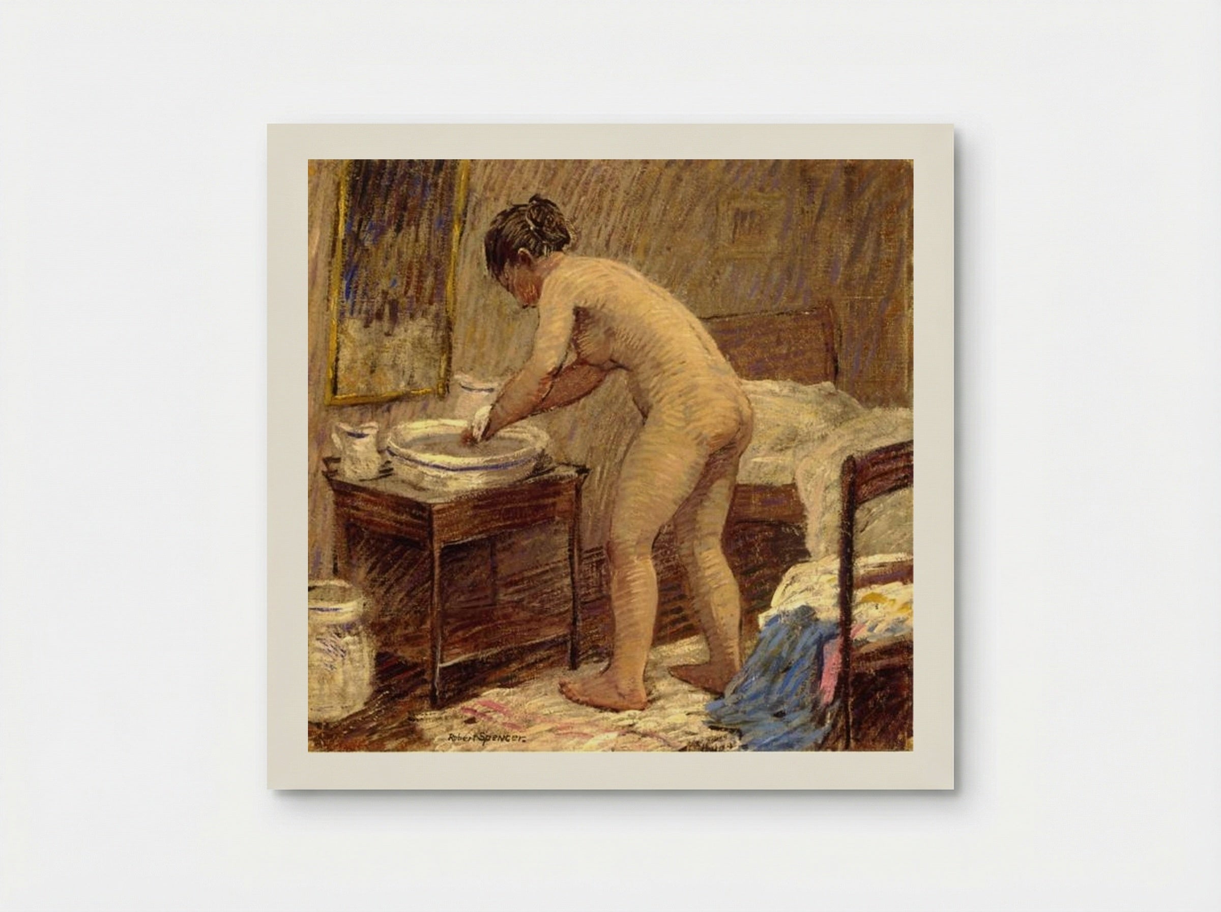 The Bath - Robert Spencer - Poster