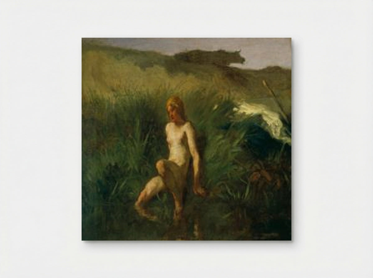 The Bather - Jean-François Millet - Poster