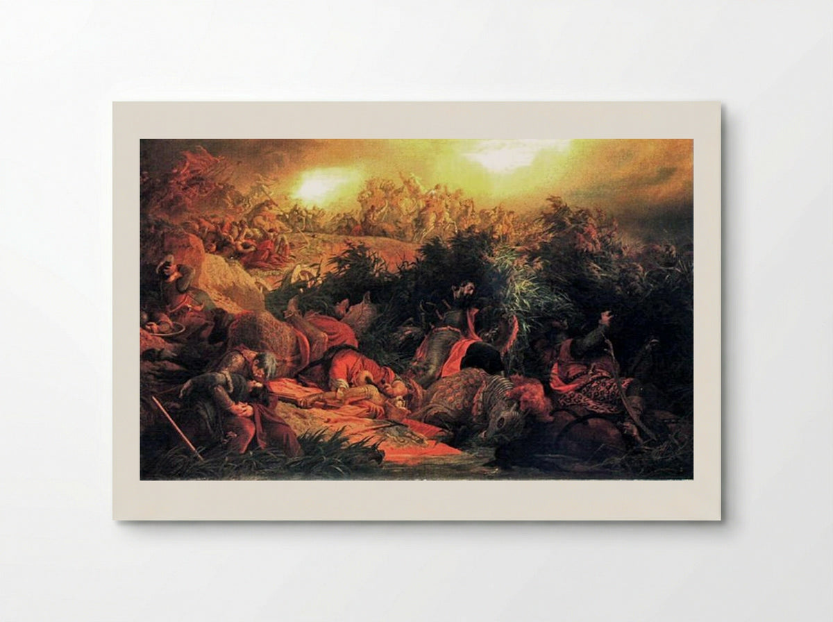 The Battle of Mohács - Bertalan Székely - Poster
