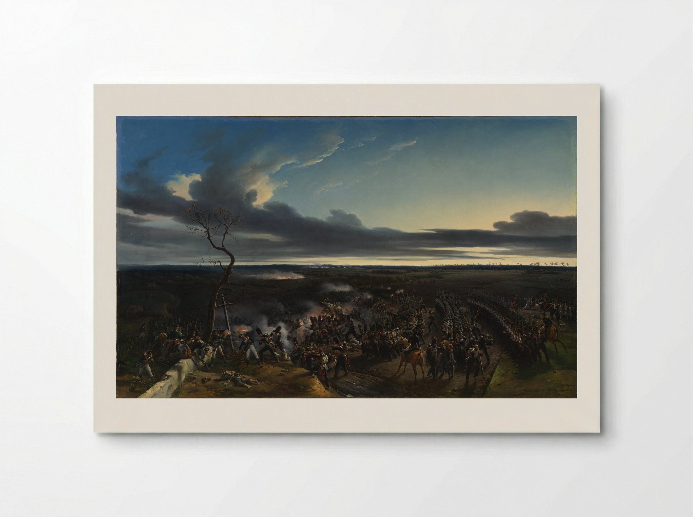 The Battle of Montmirail - Horace Vernet - Poster