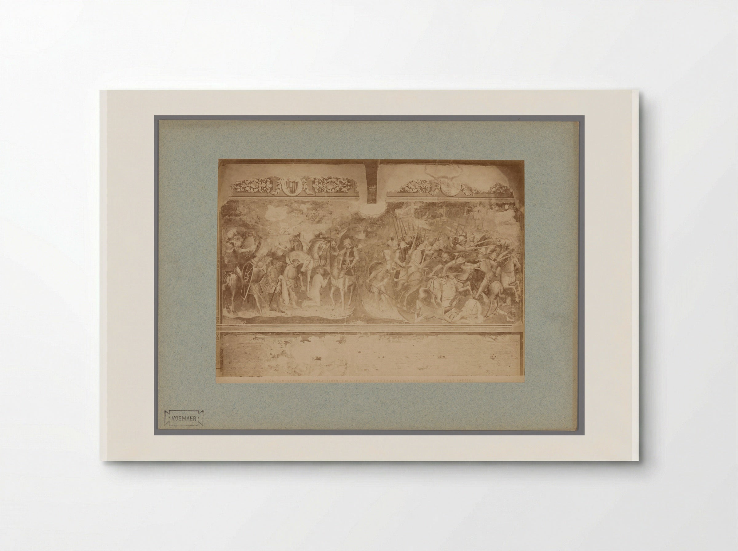 The Battle of Saint Ephysius - Fratelli Alinari - Poster