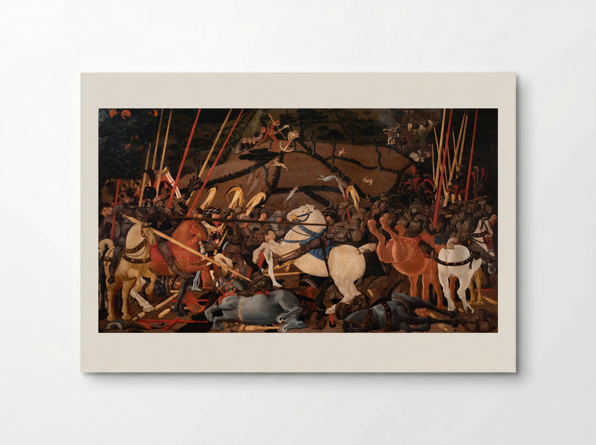 The Battle of San Romano - Paolo Uccello - Poster