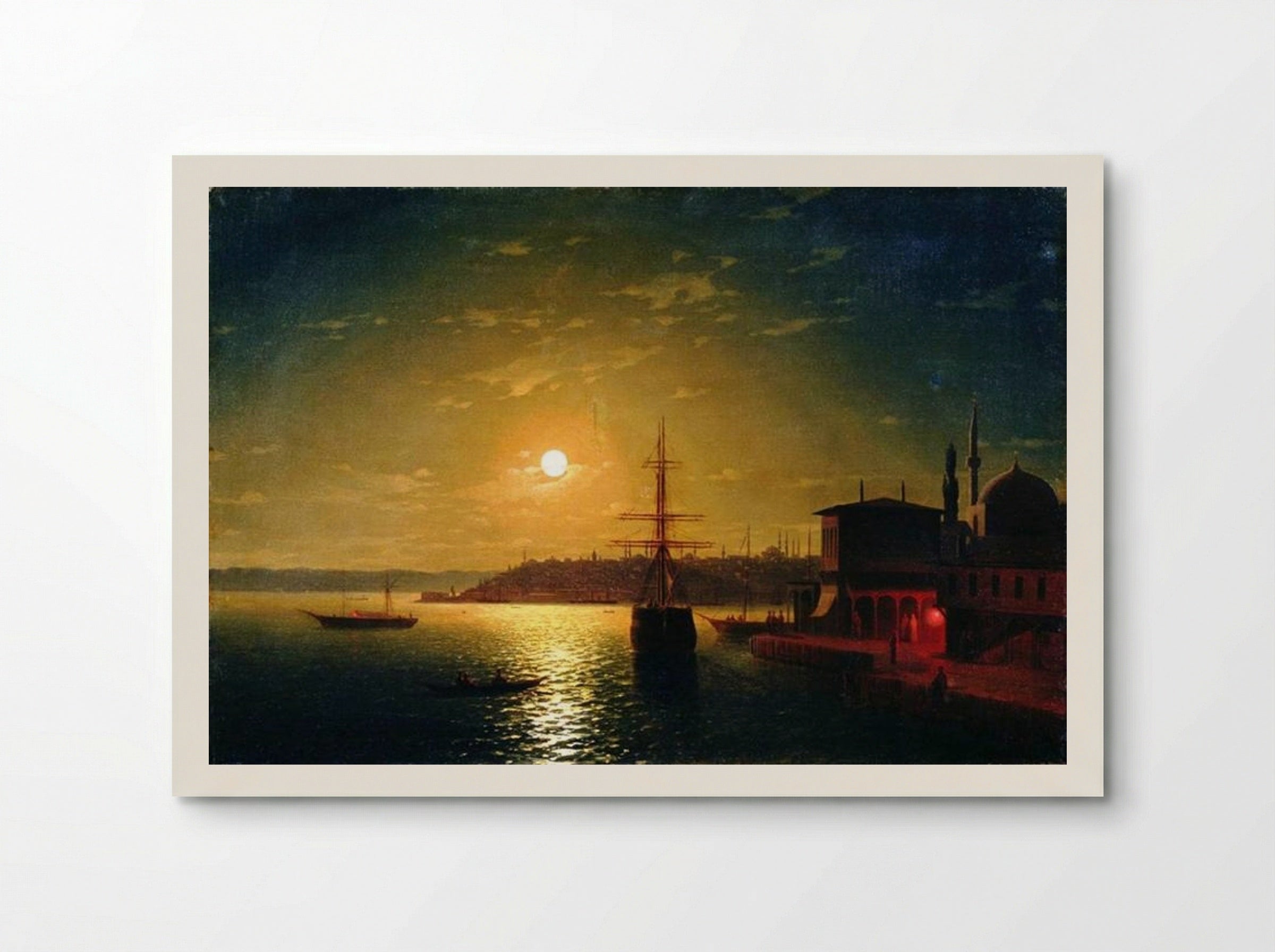 The Bay of the Golden Horn - Ivan Aivazovsky - Poster