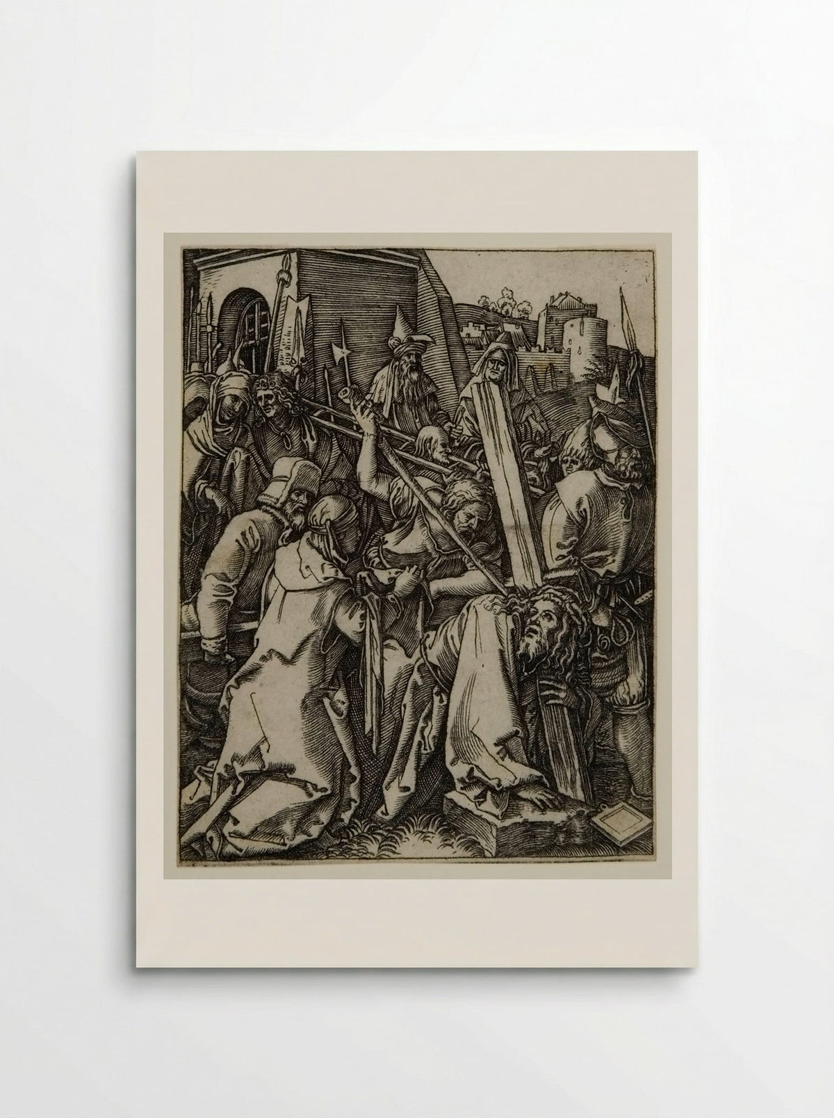 The Bearing of the Cross - Marcantonio Raimondi - Poster