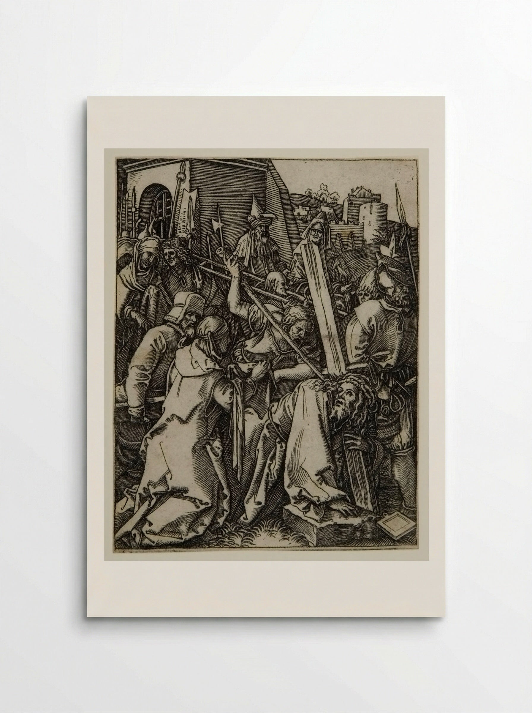 The Bearing of the Cross - Marcantonio Raimondi - Poster