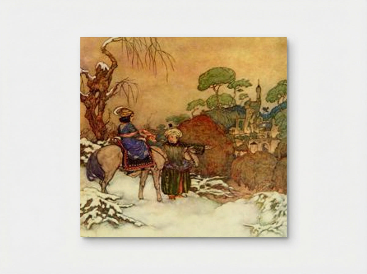 The Beast's Castle - Edmund Dulac - Poster