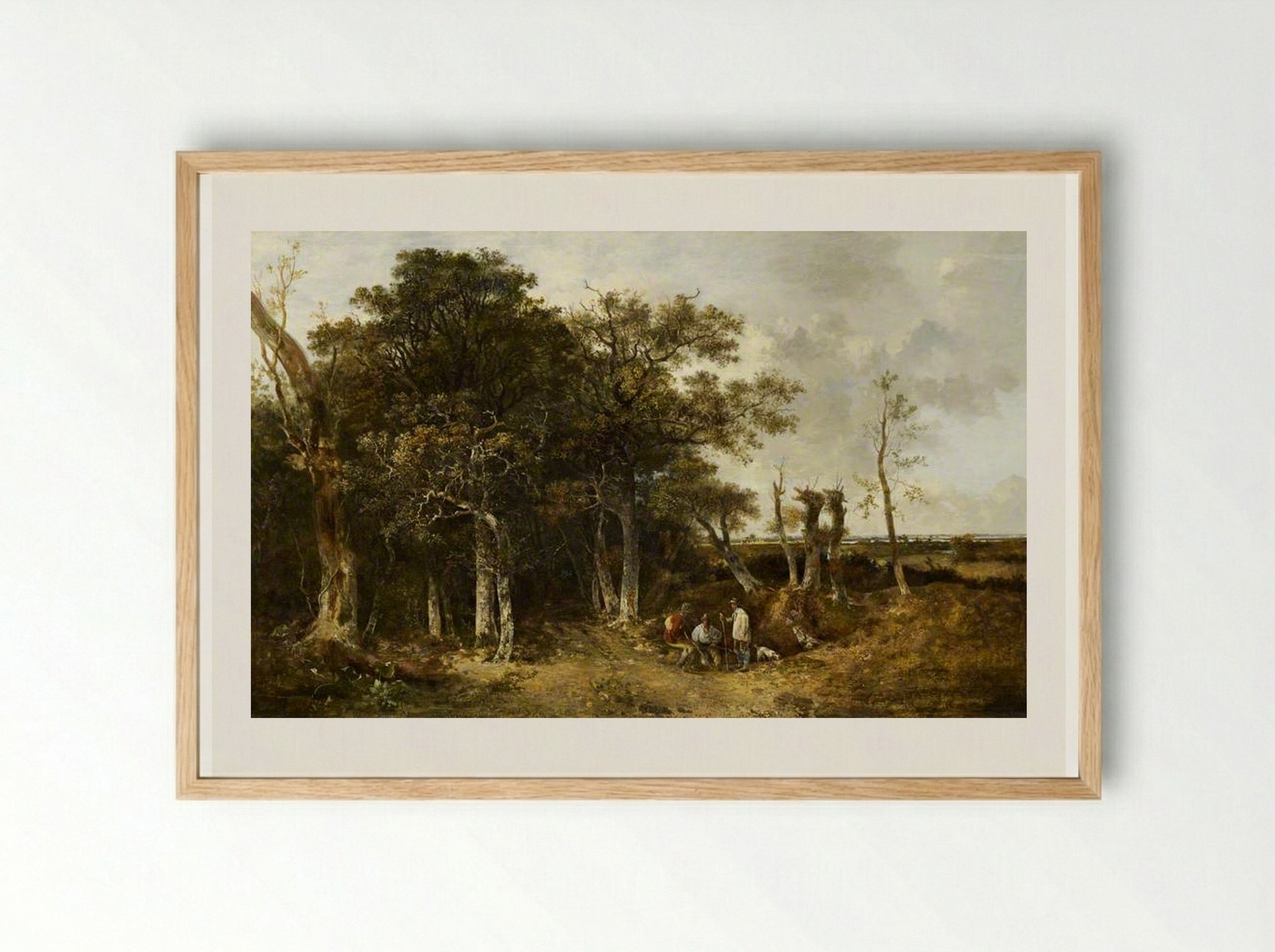 The Beaters - John Crome - Framed Print Wood