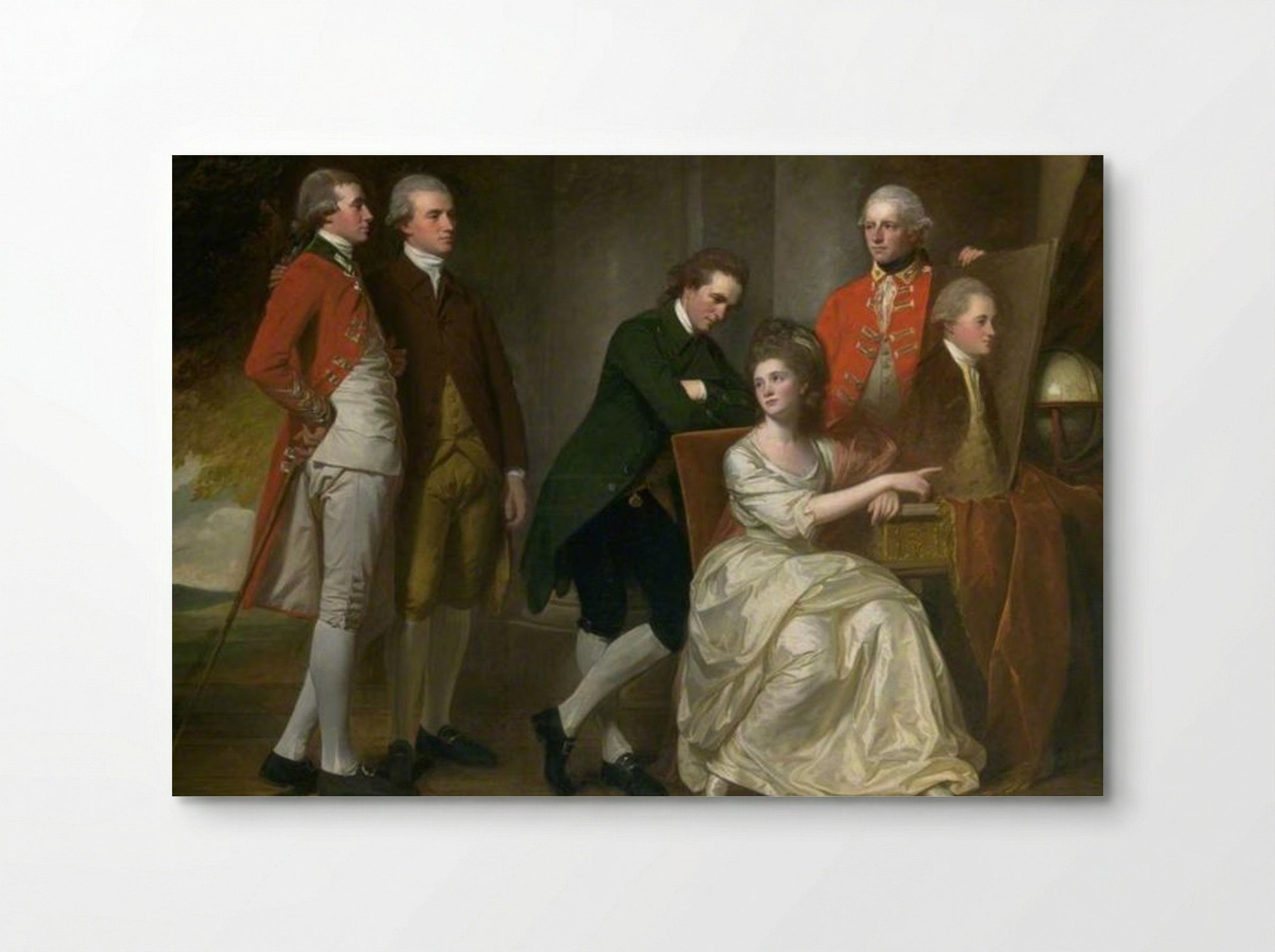 The Beaumont Family - George Romney - Poster