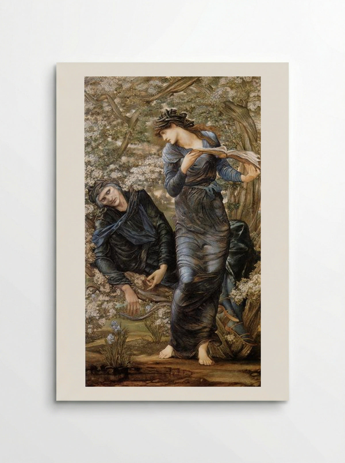The Beguiling of Merlin - Edward Burne-Jones - Poster
