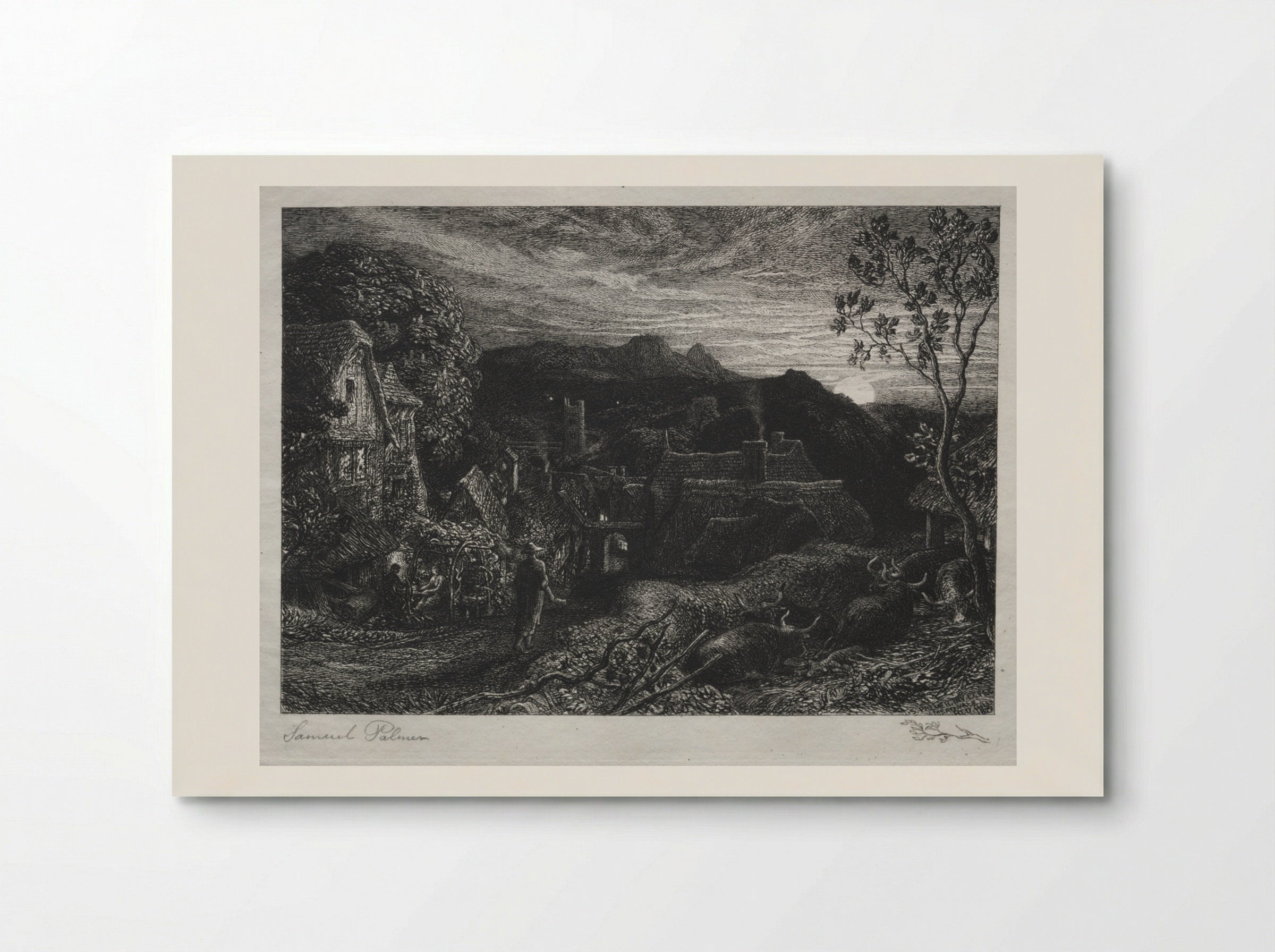 The Bellman - Samuel Palmer - Poster