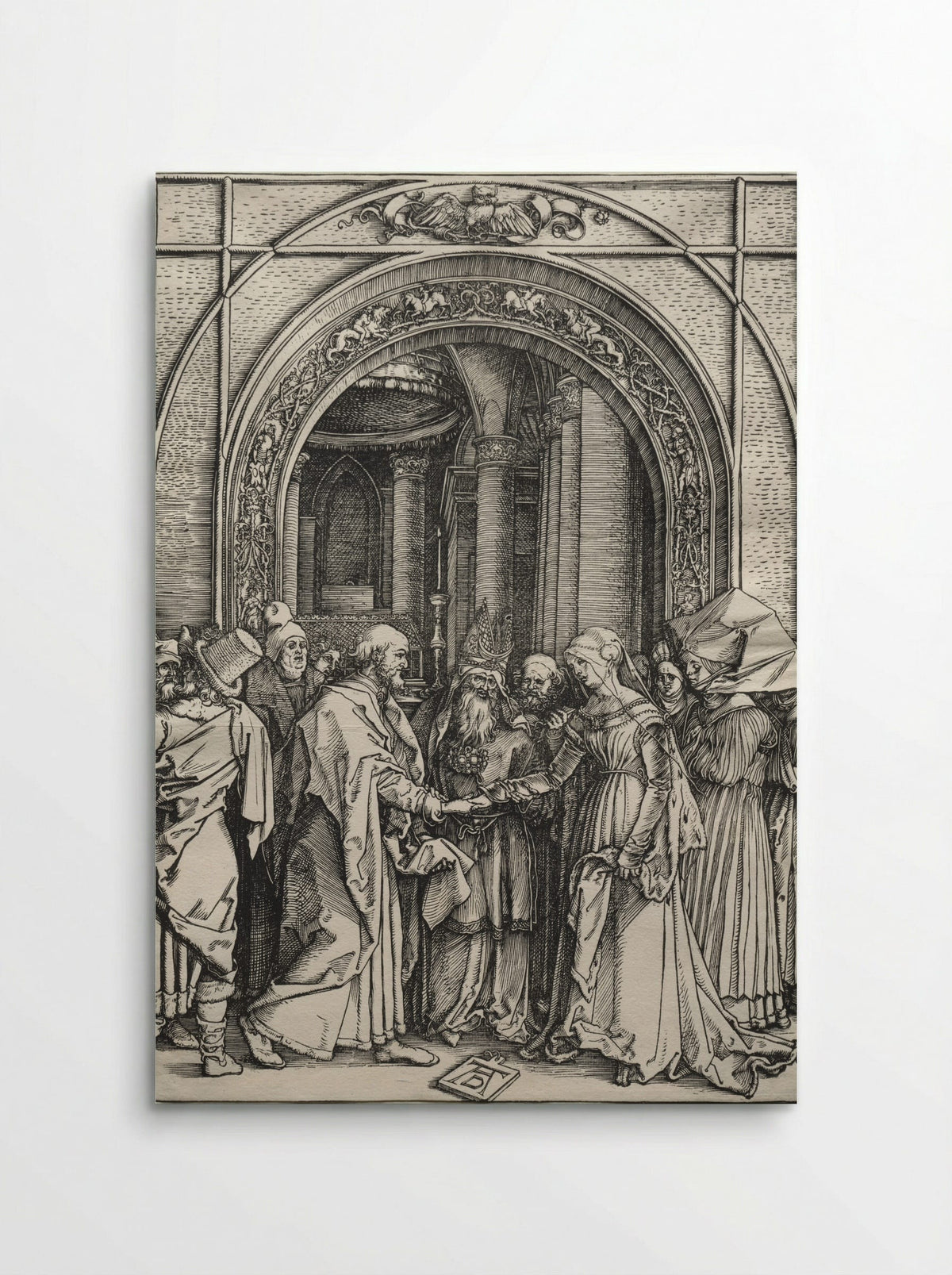 The Betrothal of the Virgin - Albrecht Dürer - Poster