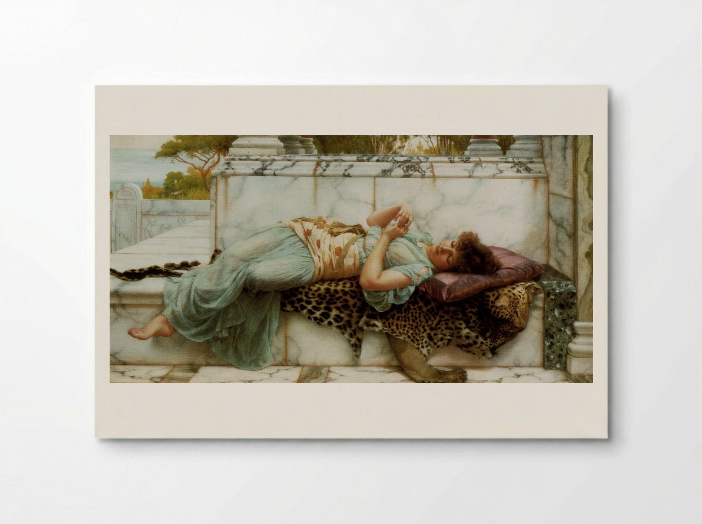 The Betrothed - John William Godward - Poster
