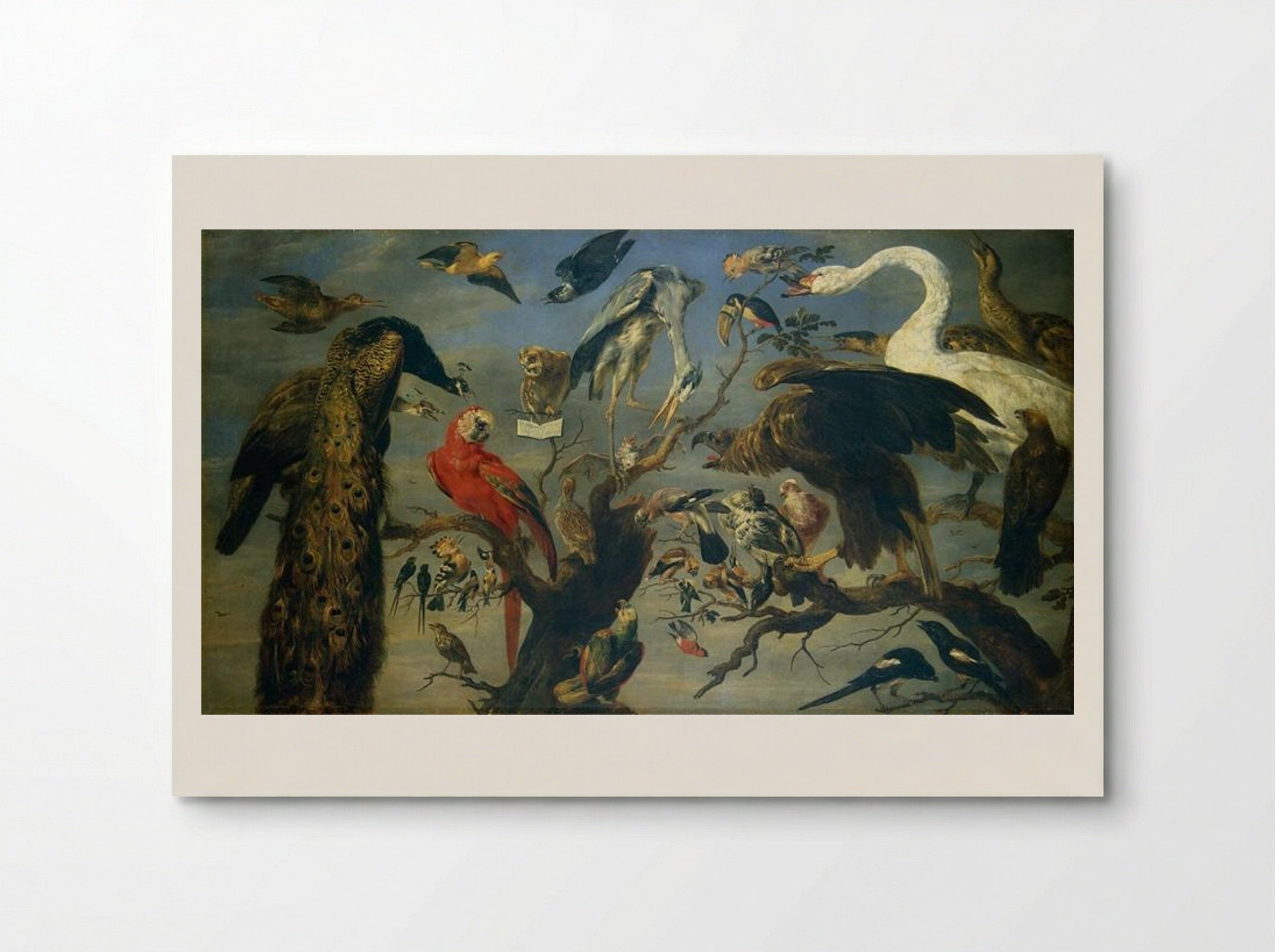 The Bird's Concert - Frans Snyders - Poster