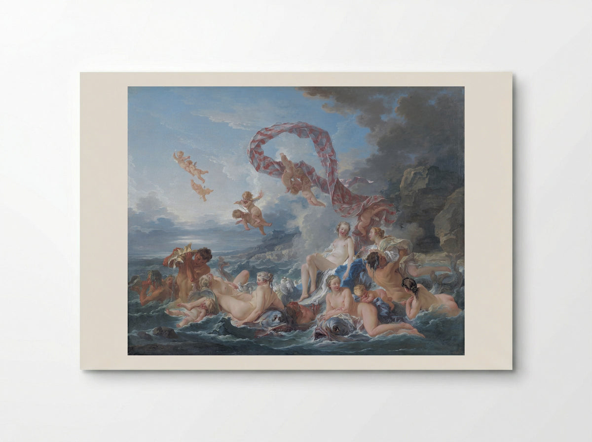 The Birth and Triumph of Venus - François Boucher - Poster