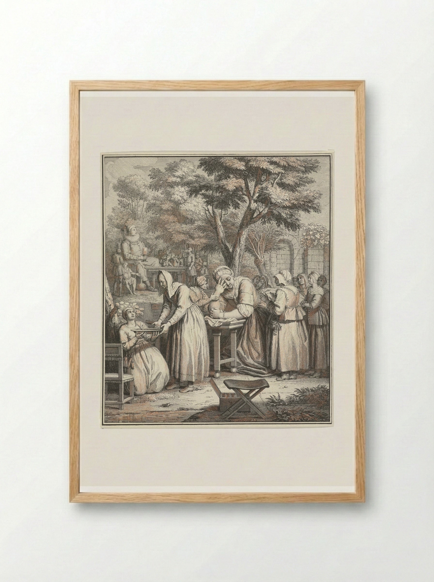 The Birth of Pantagruel - Jacob Folkema - Framed Print Wood