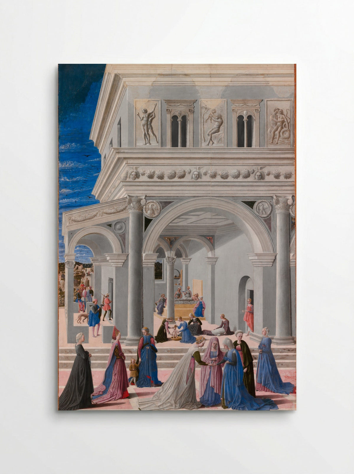 The Birth of the Virgin - Fra Carnevale - Poster