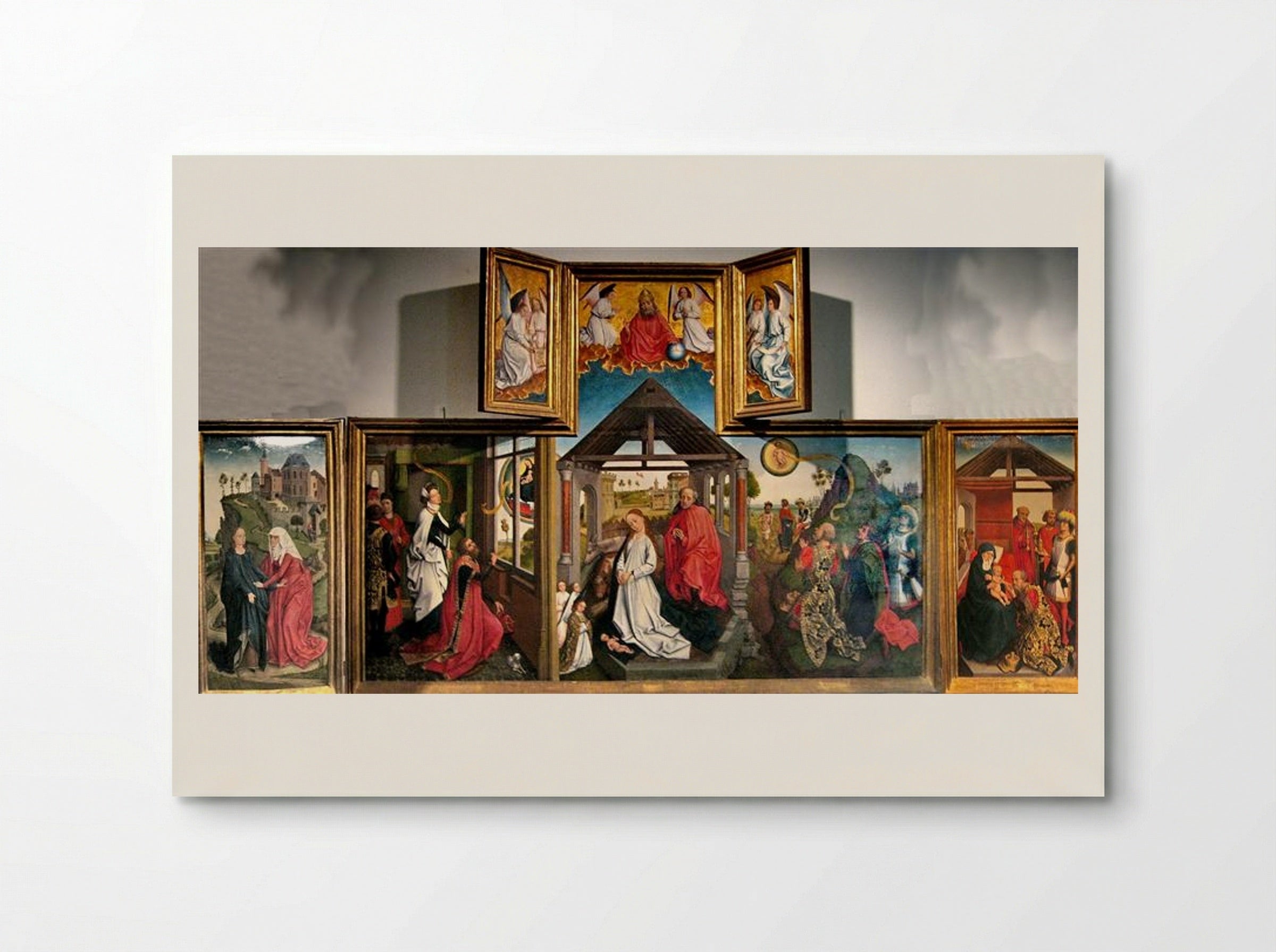 The Bladelin Triptych - Rogier van der Weyden - Poster
