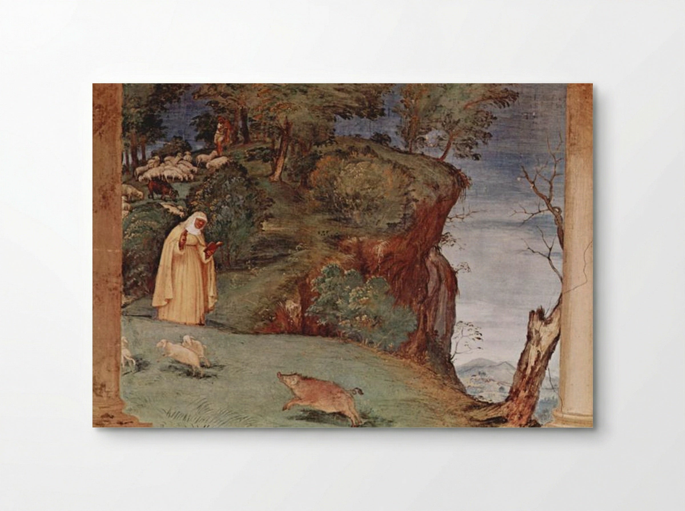 The Blessing of St. Brigid of Kildare - Lorenzo Lotto - Poster
