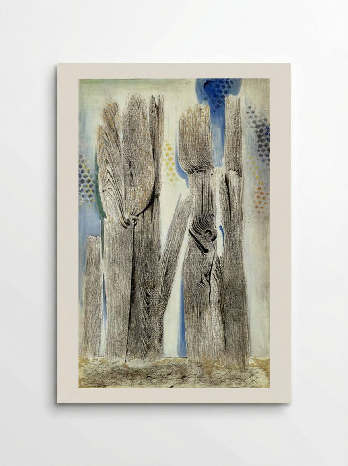 The Blue Forest - Max Ernst - Poster