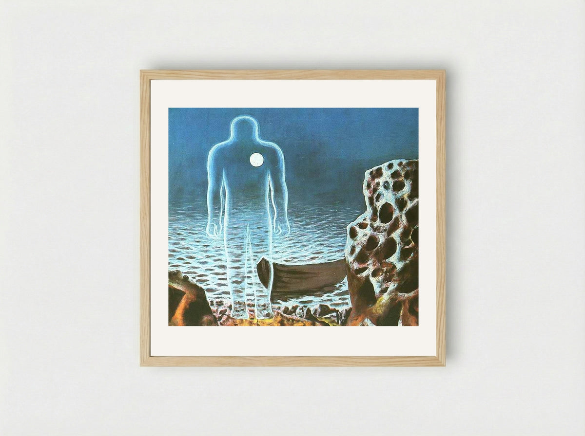 The Boatman - Sabin Balasa - Framed Print Wood