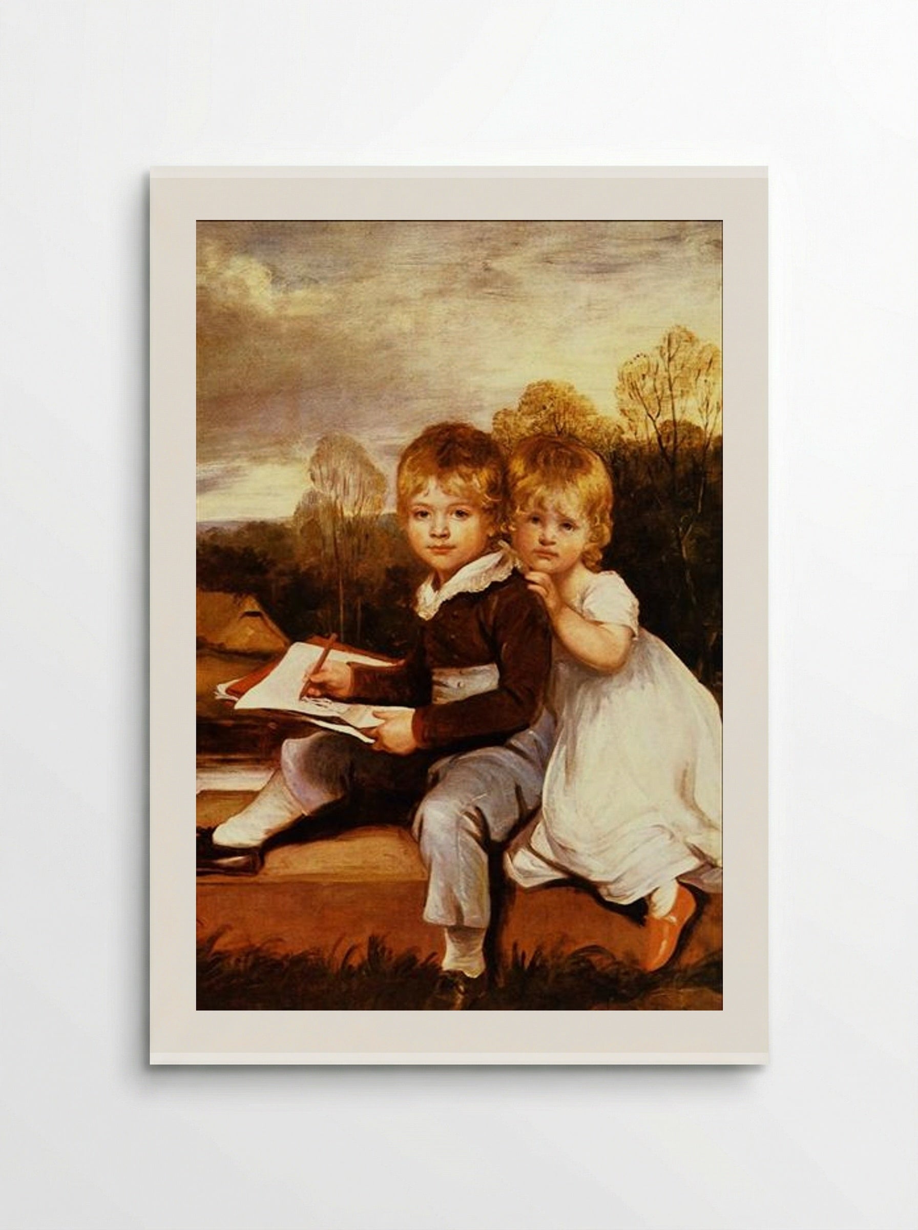 The Bowden Children - John Hoppner - Poster