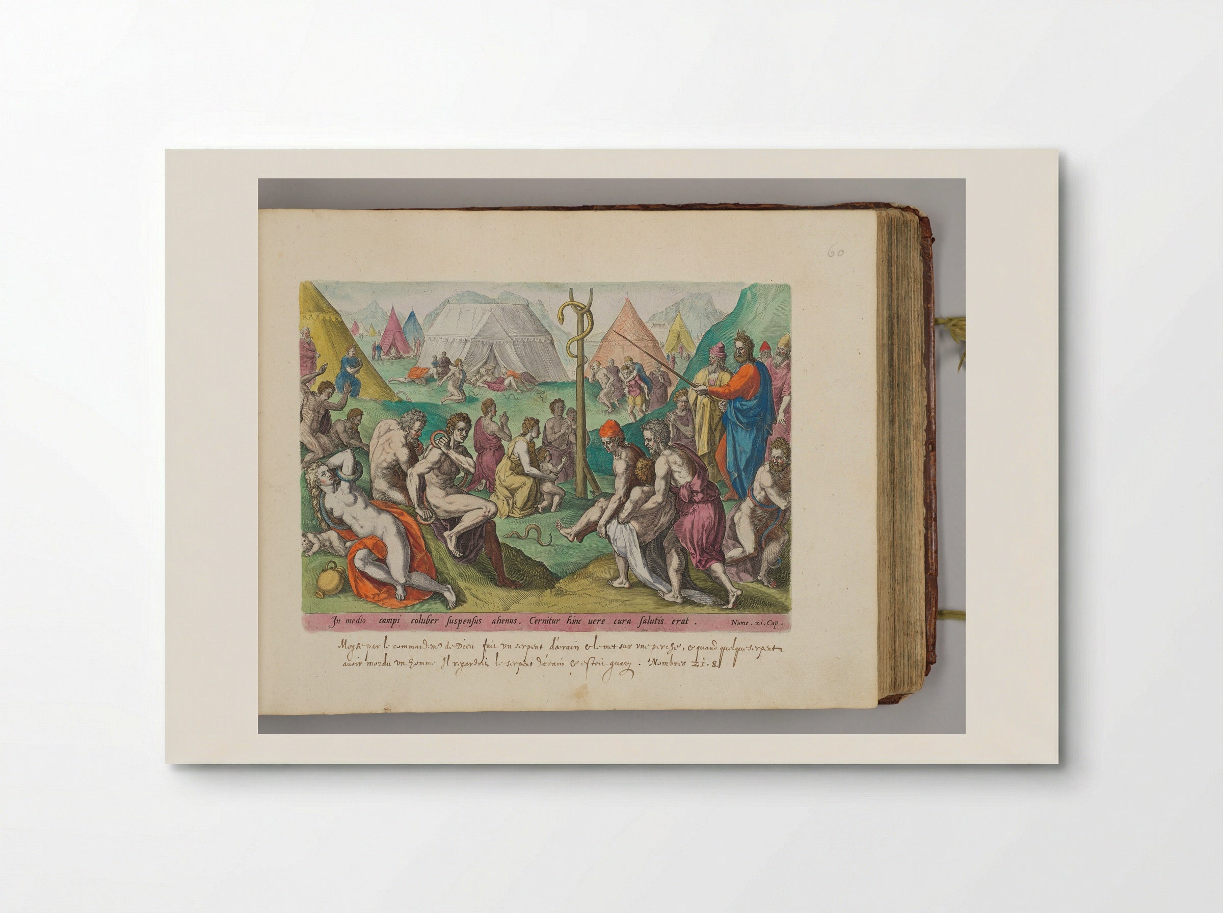 The Brazen Serpent - Johann Sadeler I - Poster