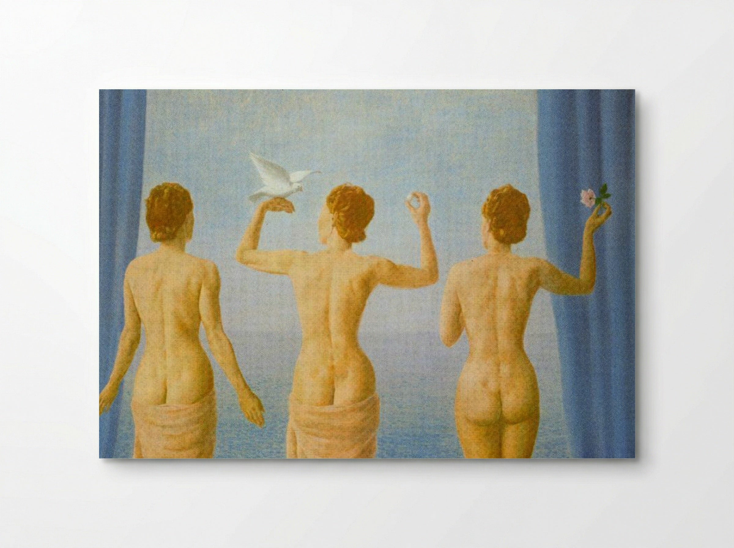 The Break in the Clouds (The Calm) - René Magritte - Poster