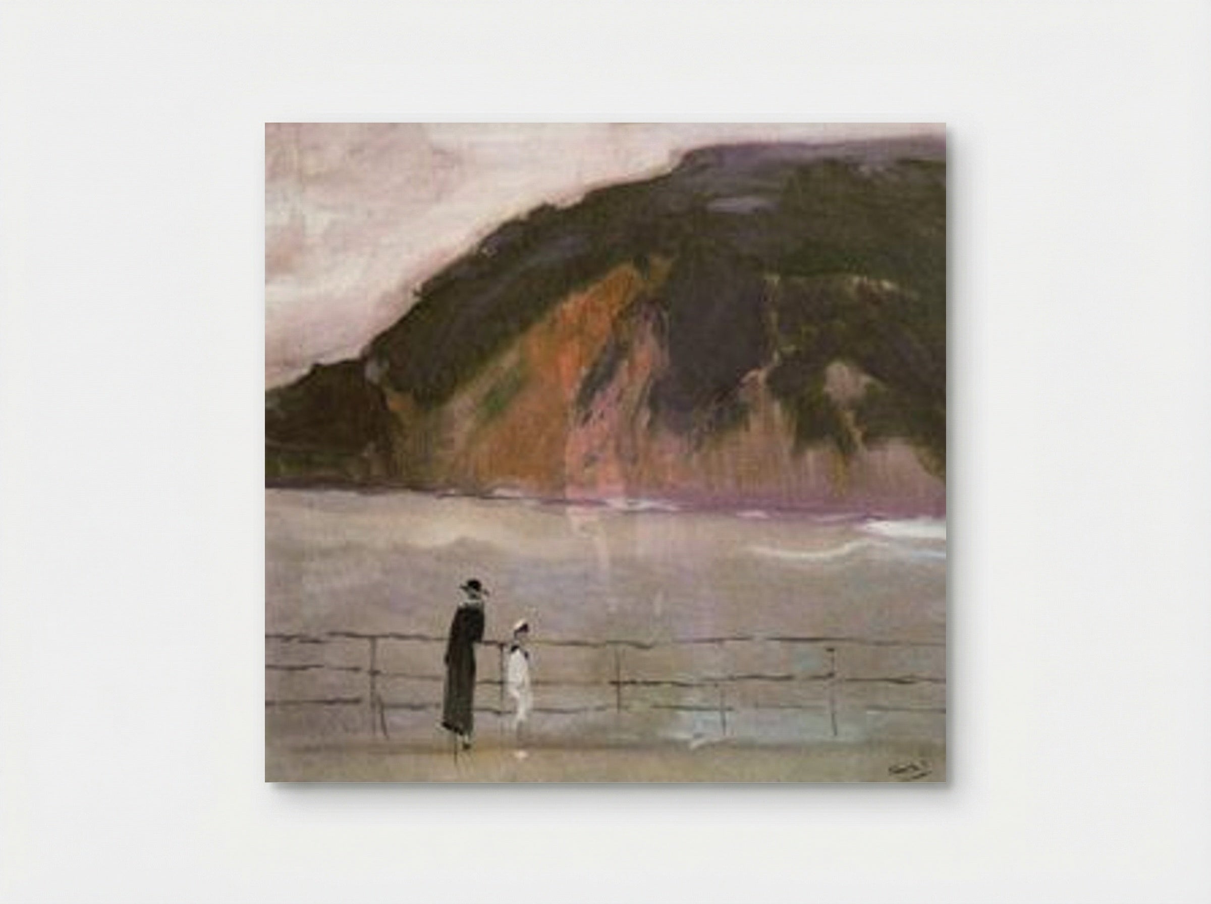 The Breakwater (San Sebastian) - Joaquín Sorolla - Poster