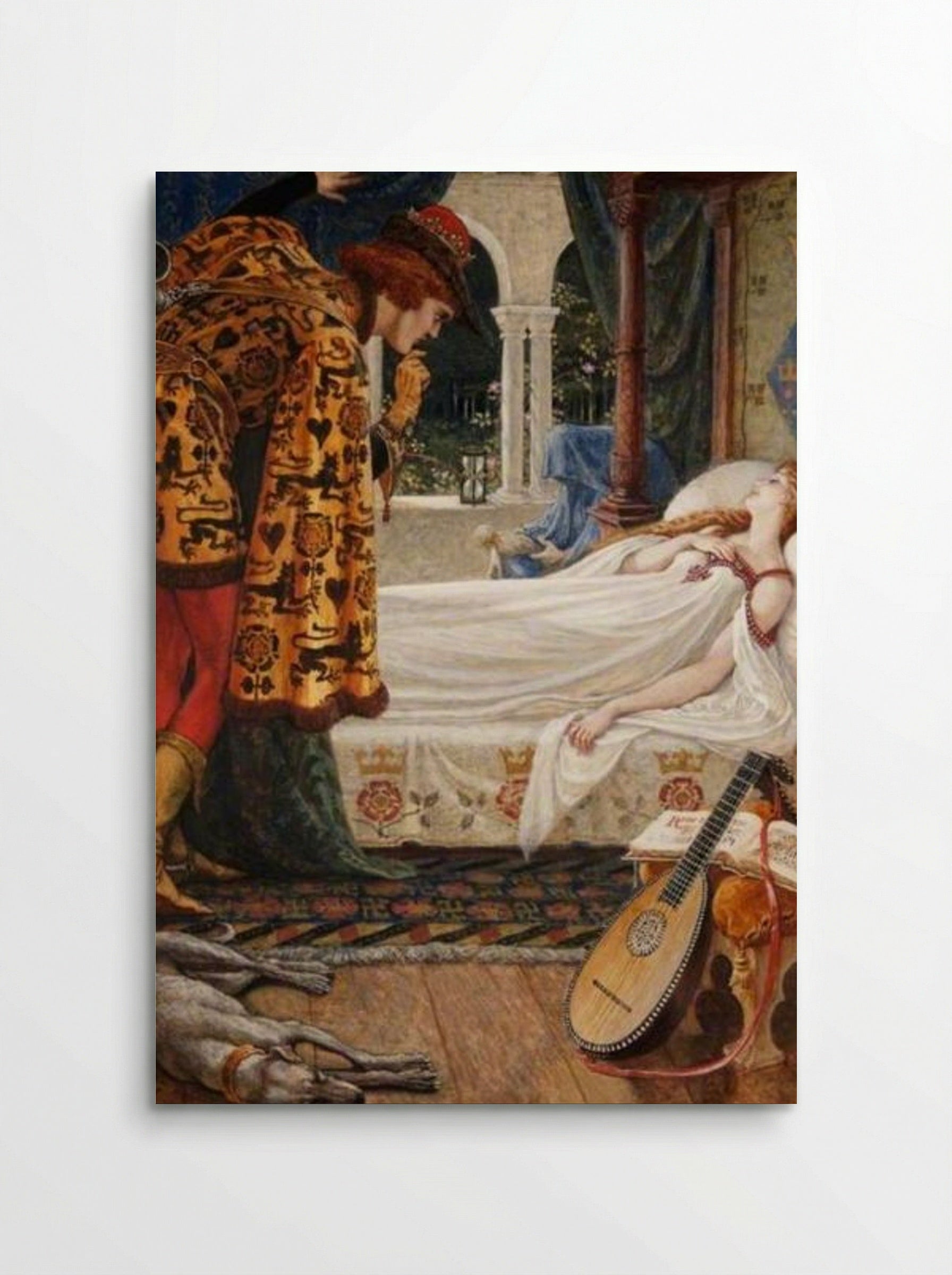 The Briar Rose (Centre Panel) - Walter Crane - Poster